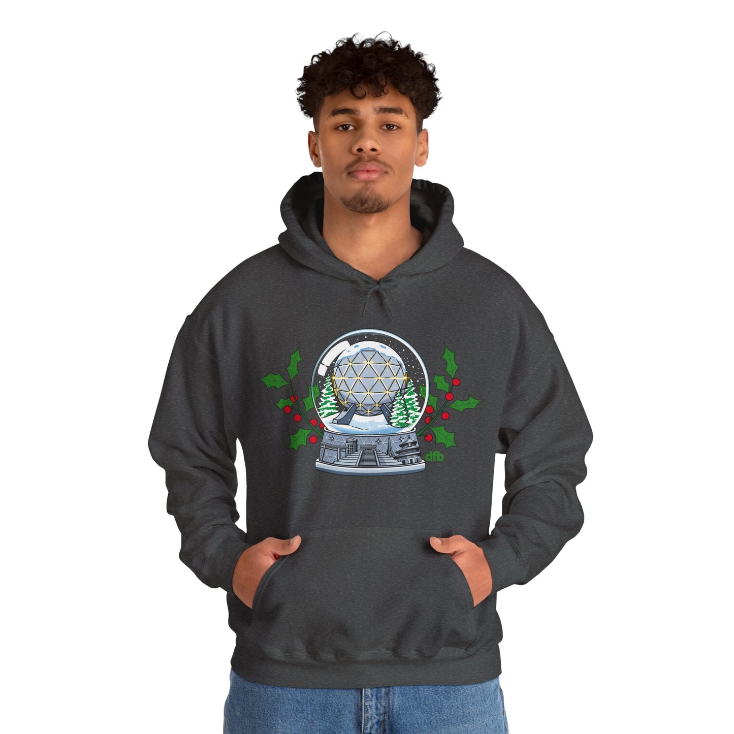 EPCOT Snowglobes - Adult Hoodie Sweatshirt