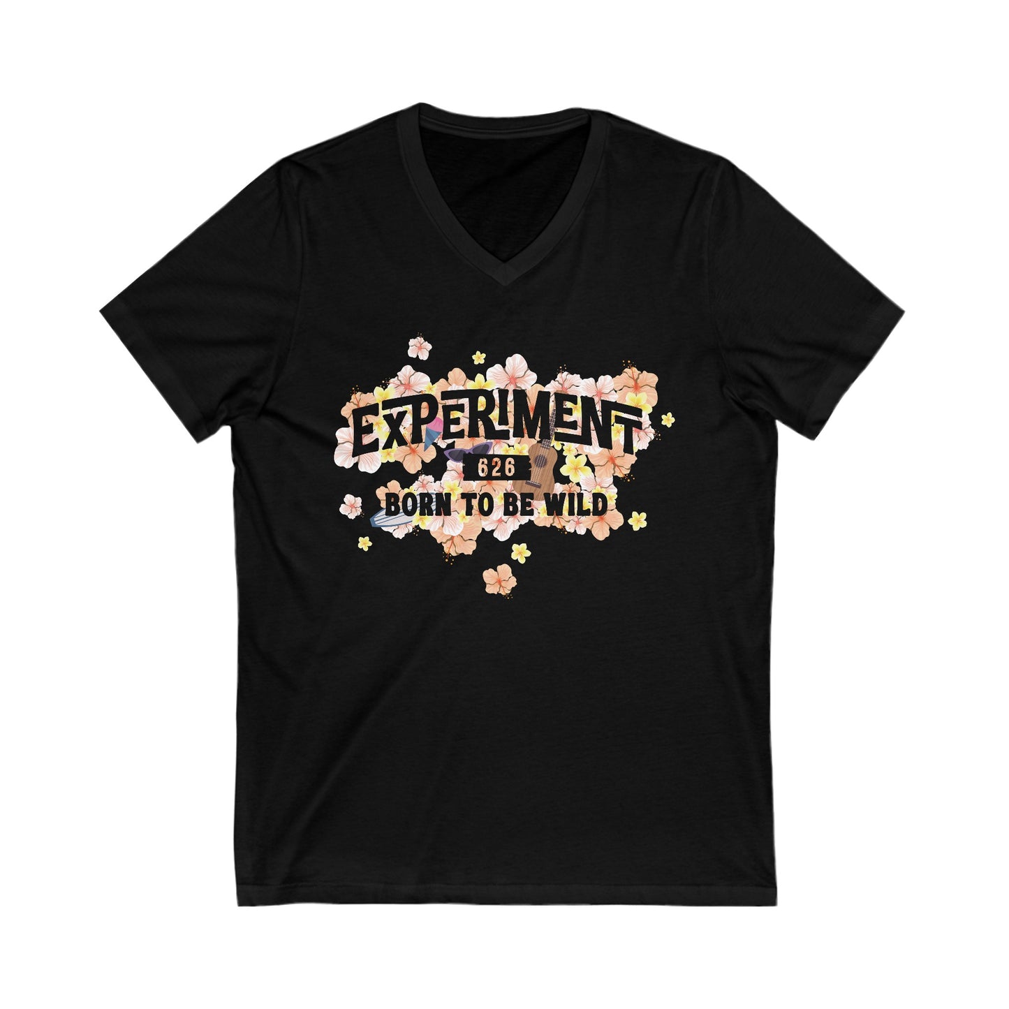 Experiment 626 - Short Sleeve V-Neck Tee