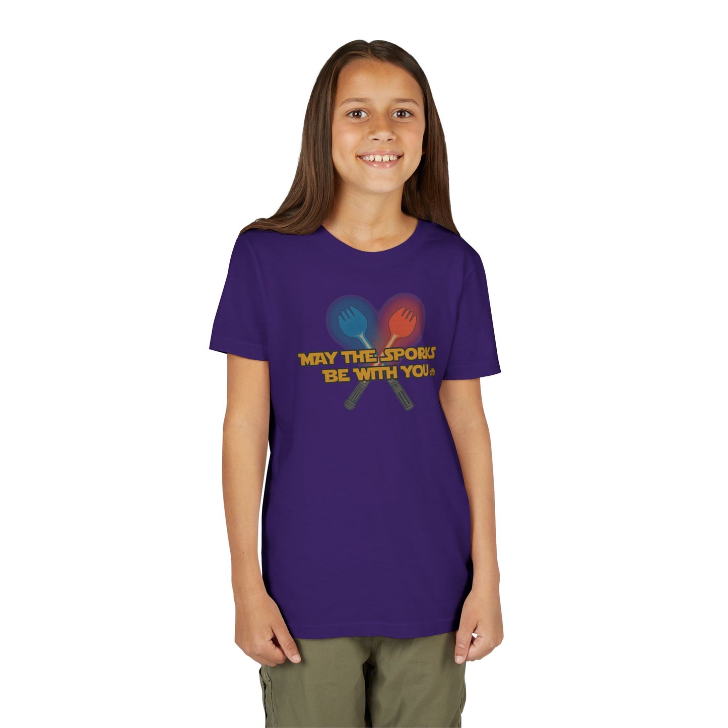 May the Sporks Be With You - Kid's Short Sleeve Tee Shirt