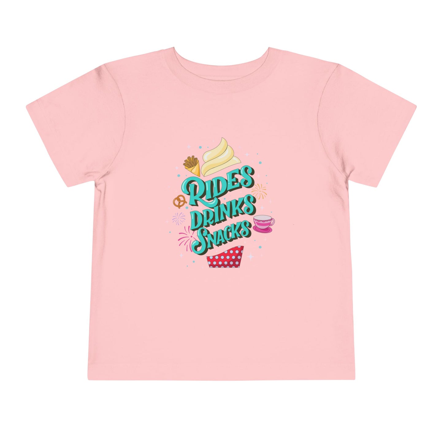 Rides, Drinks, Snacks - Toddler T-shirt