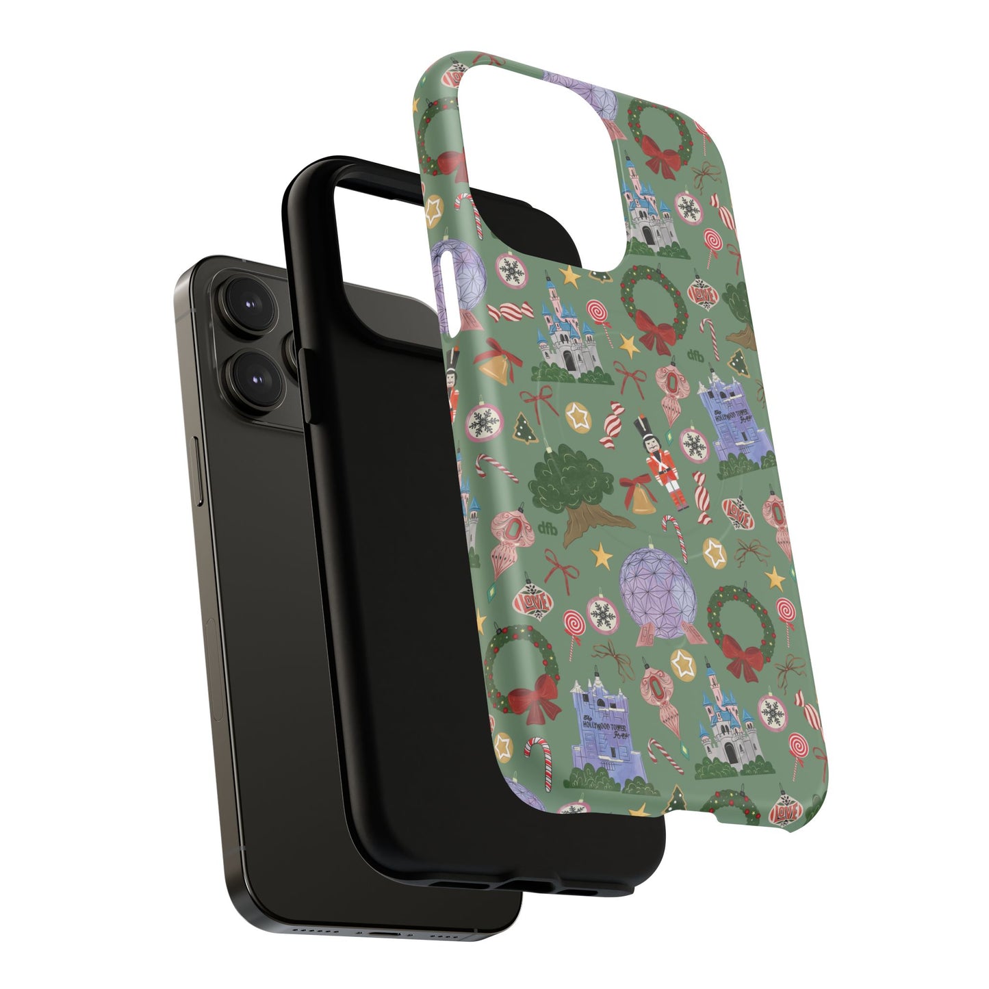 Park Icons Vintage Ornaments - Tough Magnetic iPhone Case