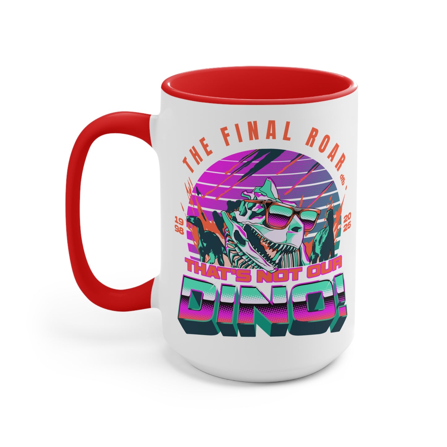 LIMITED EDITION - The Final Roar - DINOSAUR - Accent Mugs