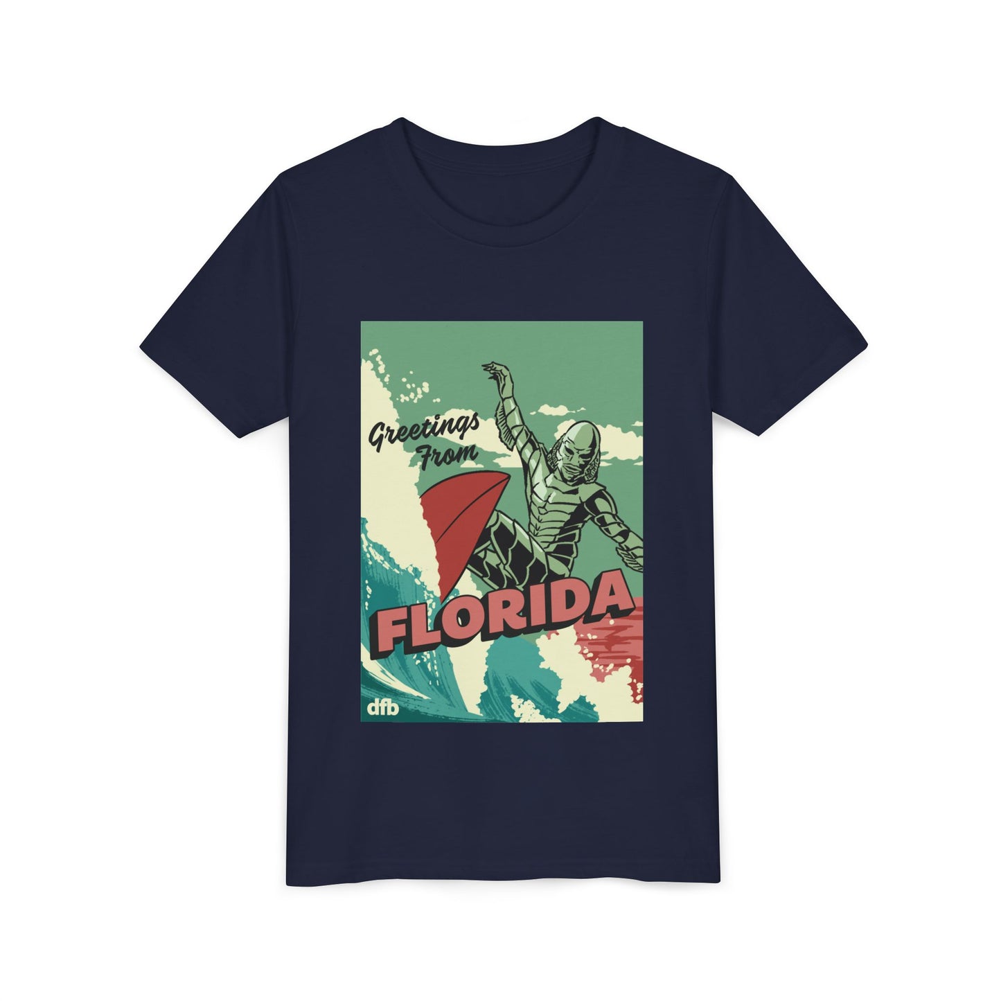 Monsters on Vacation - Kid's Tee Shirt