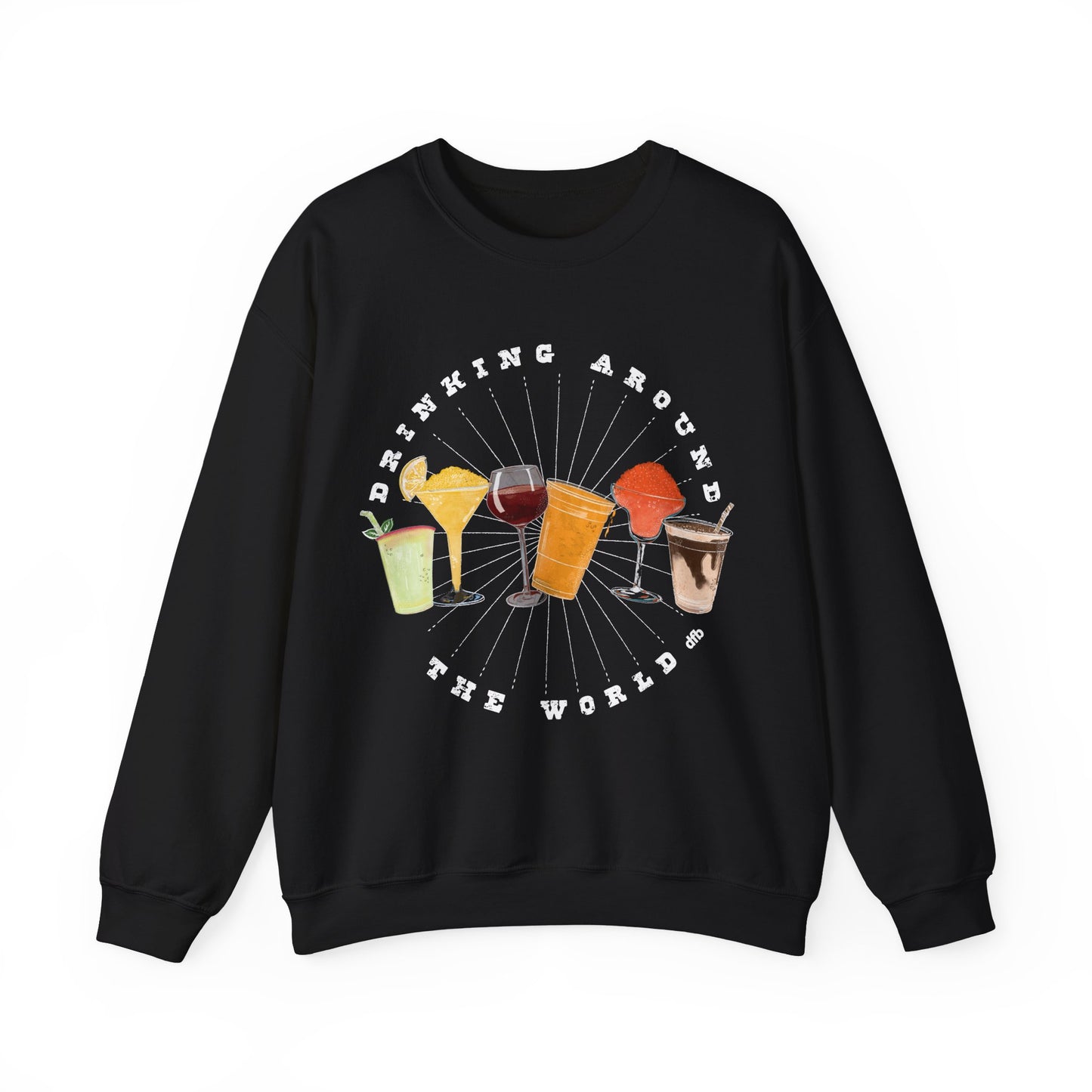 Drinking Around the World - Adult Sweatshirt