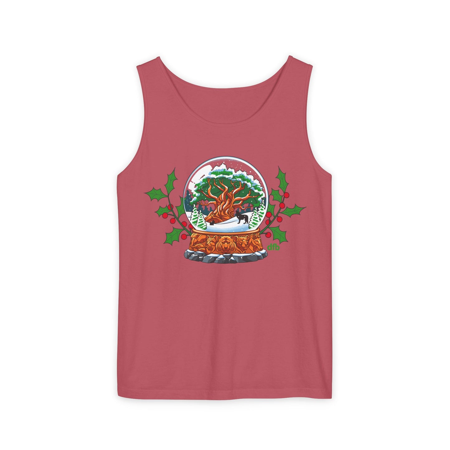 Animal Kingdom Snowglobes - Unisex Garment-Dyed Tank Top