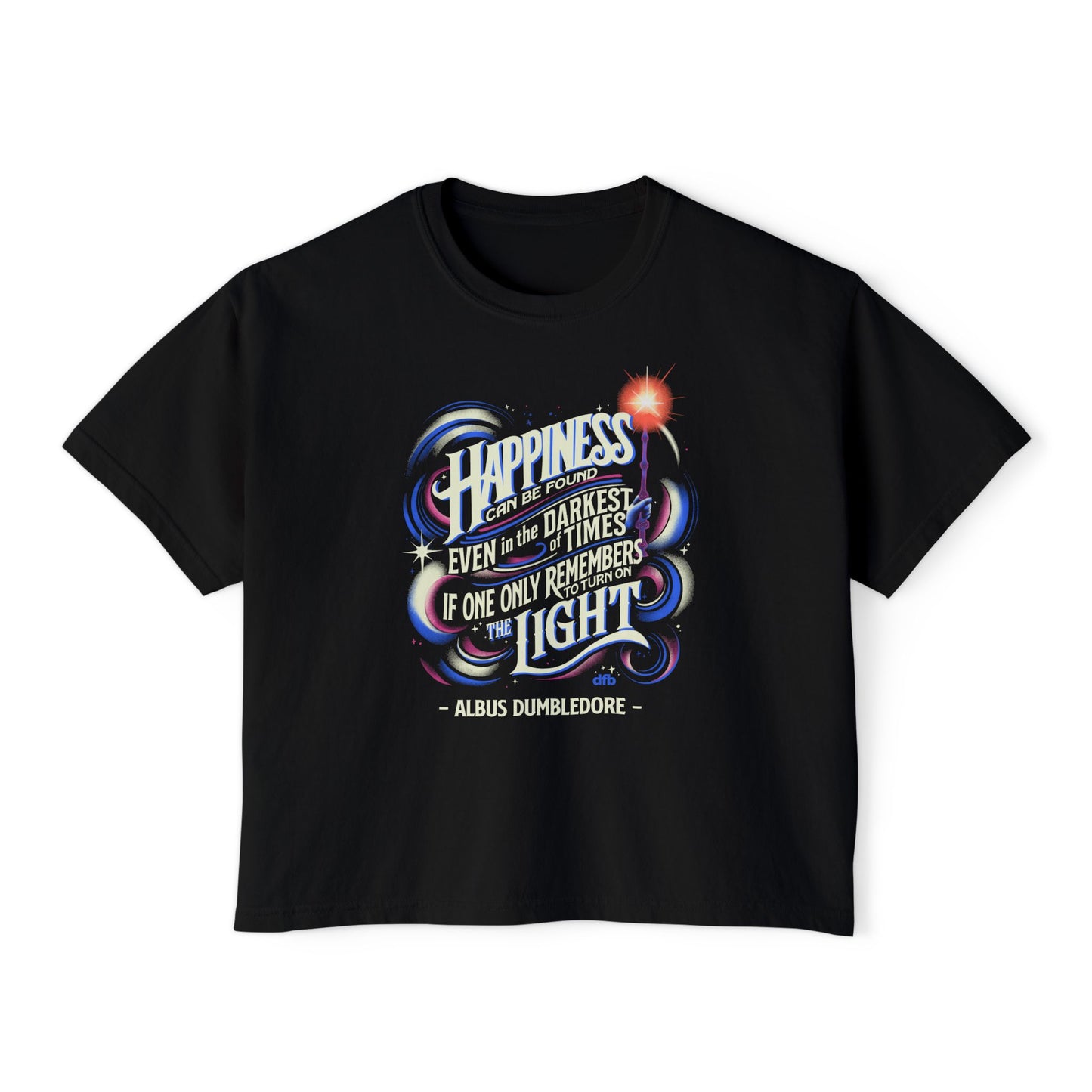 Dumbledore Quote - Women's Boxy Tee