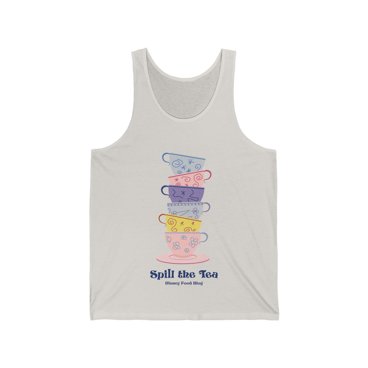 Spill the Tea Unisex Jersey Tank Top