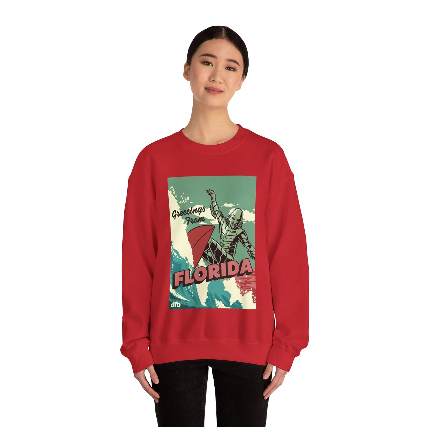 Monsters on Vacation - Adult Sweatshirt