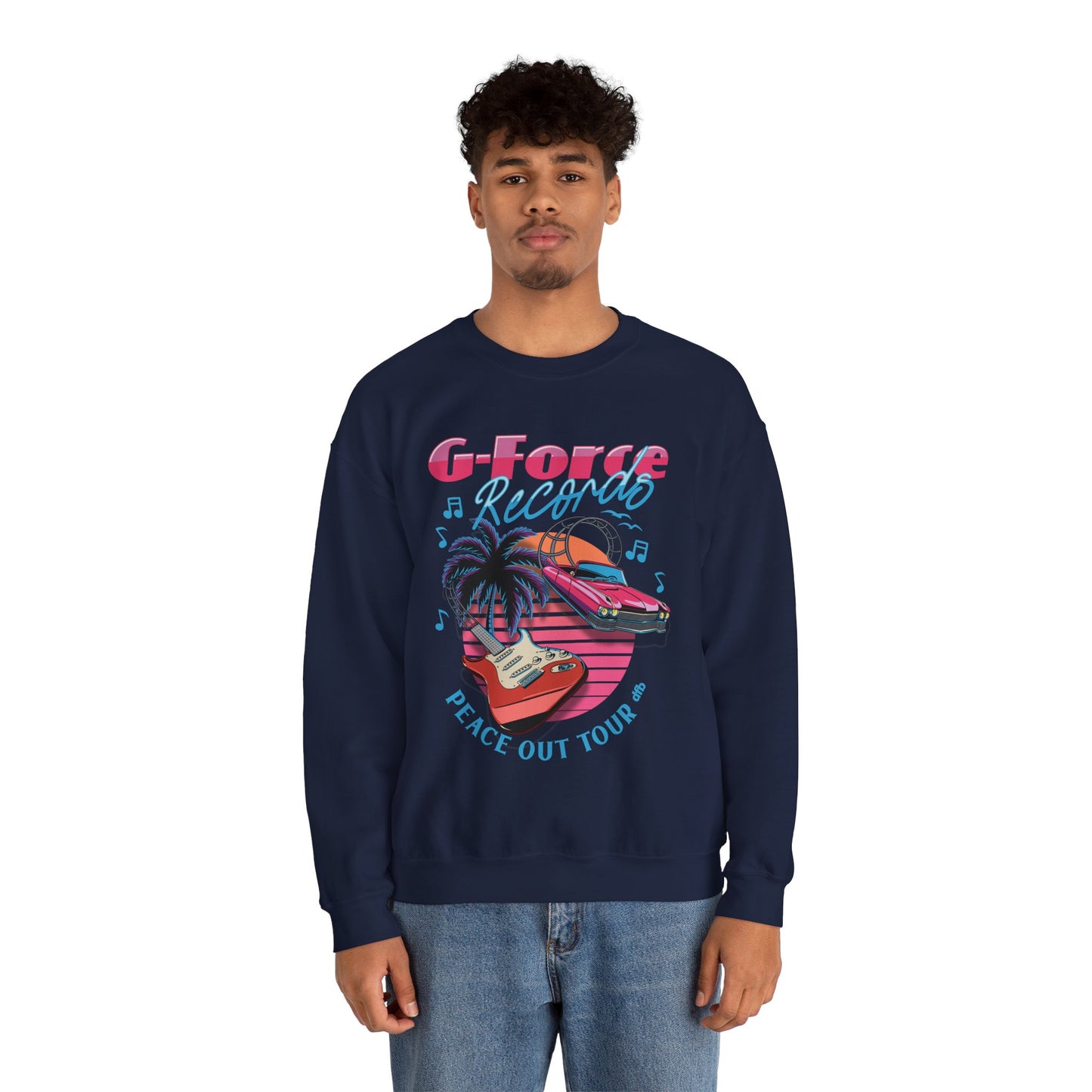 Peace Out Tour - Adult Crewneck Sweatshirt
