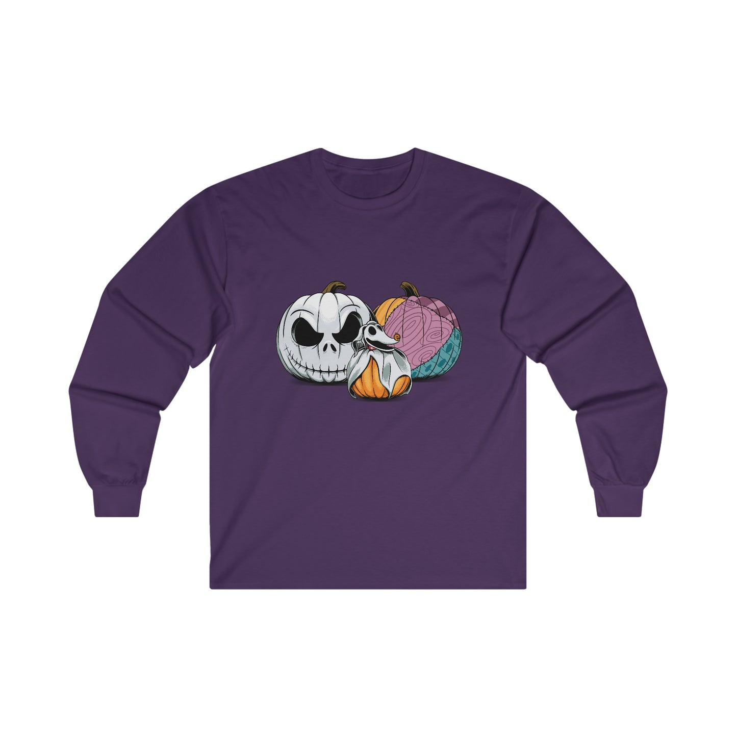 This Is Halloween Pumpkin Trio Long Sleeve Shirt | Adult Unisex