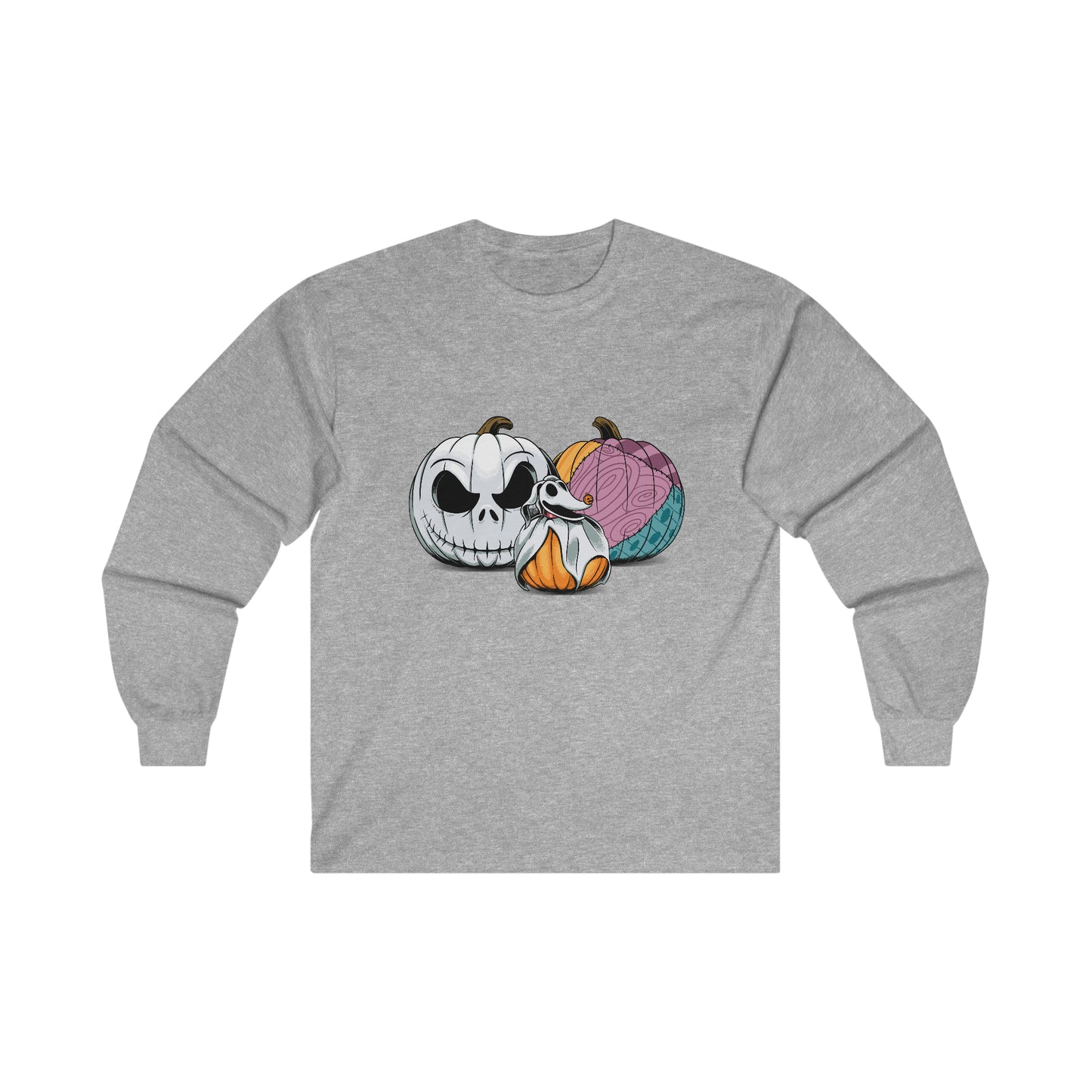 This Is Halloween Pumpkin Trio Long Sleeve Shirt | Adult Unisex