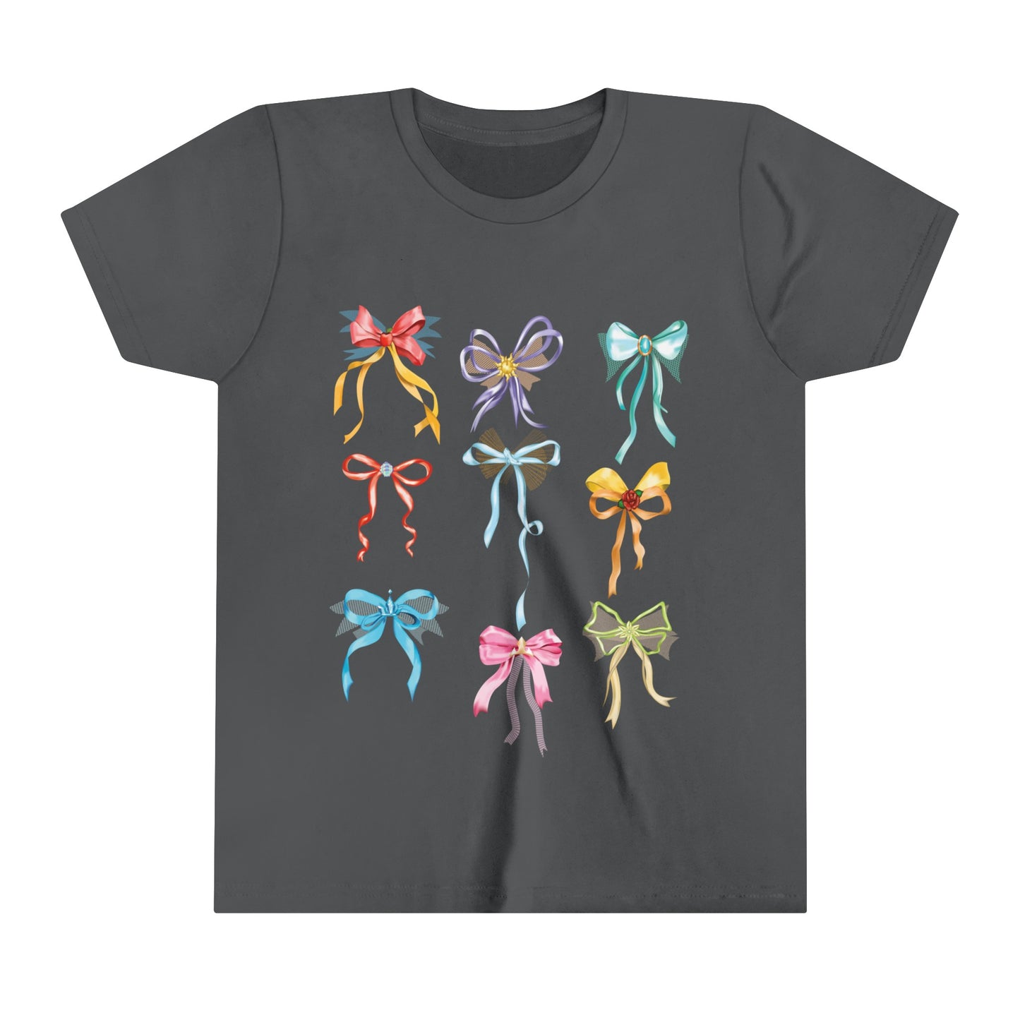 Bibbidi Bobbidi Bow - Princess Bows - Youth Short Sleeve Tee Shirt