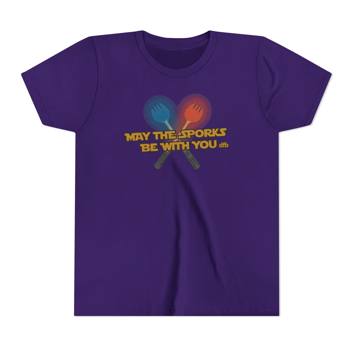 May the Sporks Be With You - Kid's Short Sleeve Tee Shirt