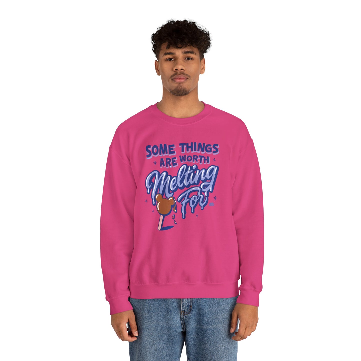 Some Things Are Worth Melting For - Adult Crewneck Sweatshirt