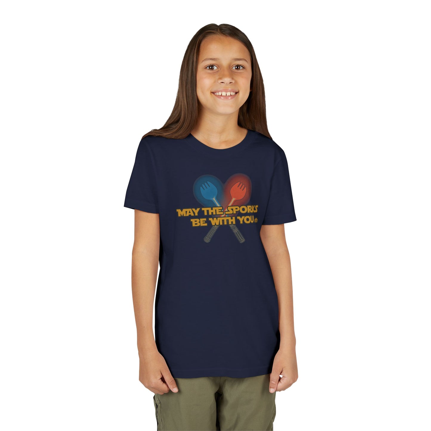 May the Sporks Be With You - Kid's Short Sleeve Tee Shirt