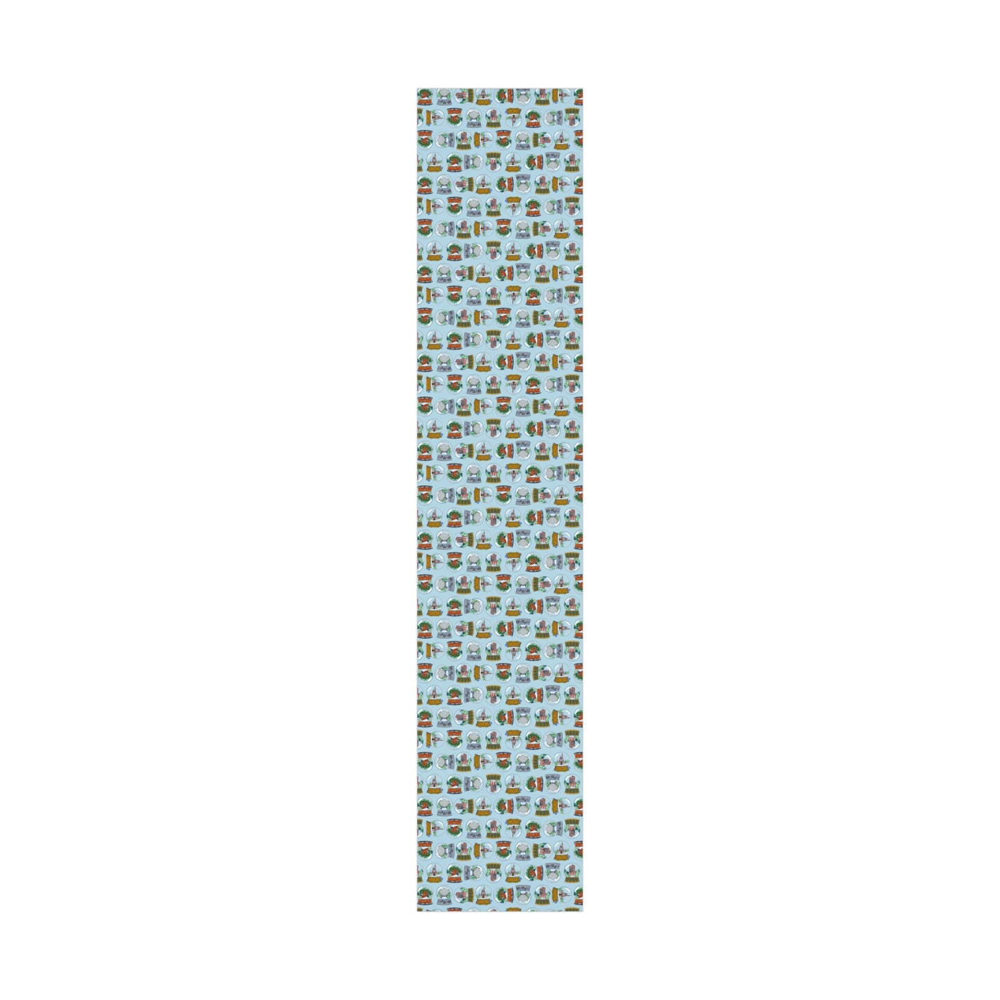 Snowglobes Park Landmarks - Gift Wrap Papers