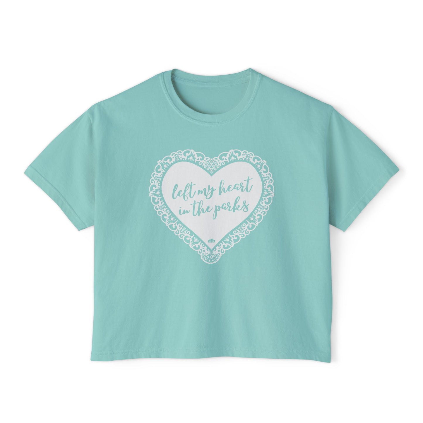 Left My Heart in the Parks - Women's Boxy Tee