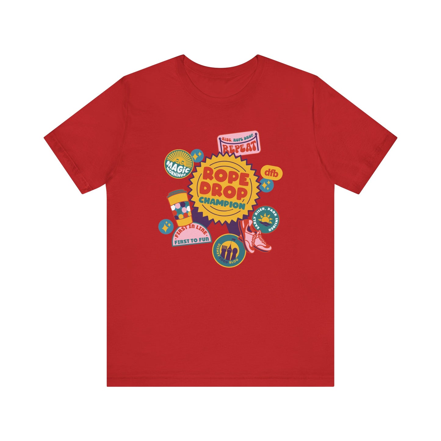 Rope Drop Champion - Adult Tee Shirt