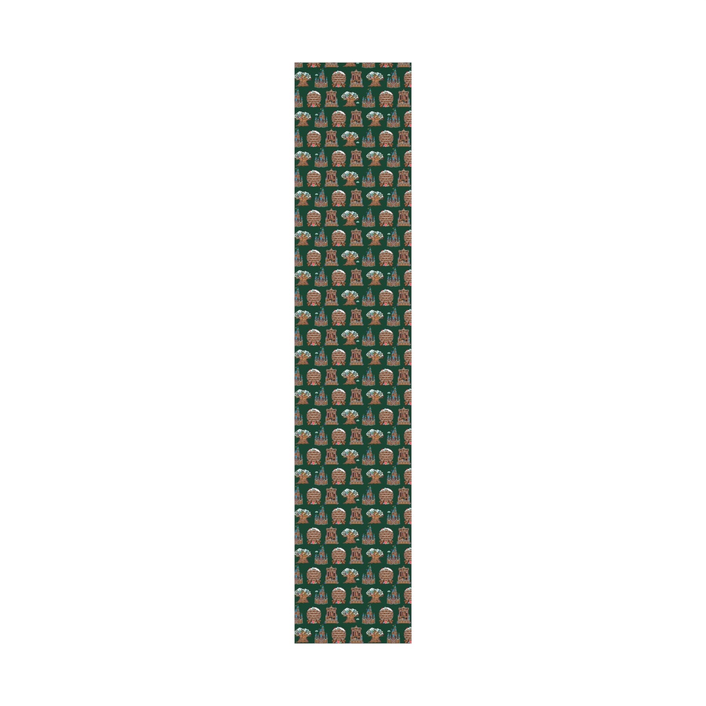 Gingerbread Park Landmarks - Gift Wrap Papers