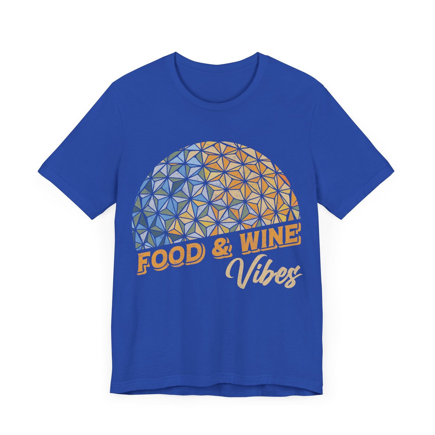 Food & Wine Vibes EPCOT Blue - Adult Unisex Shirt