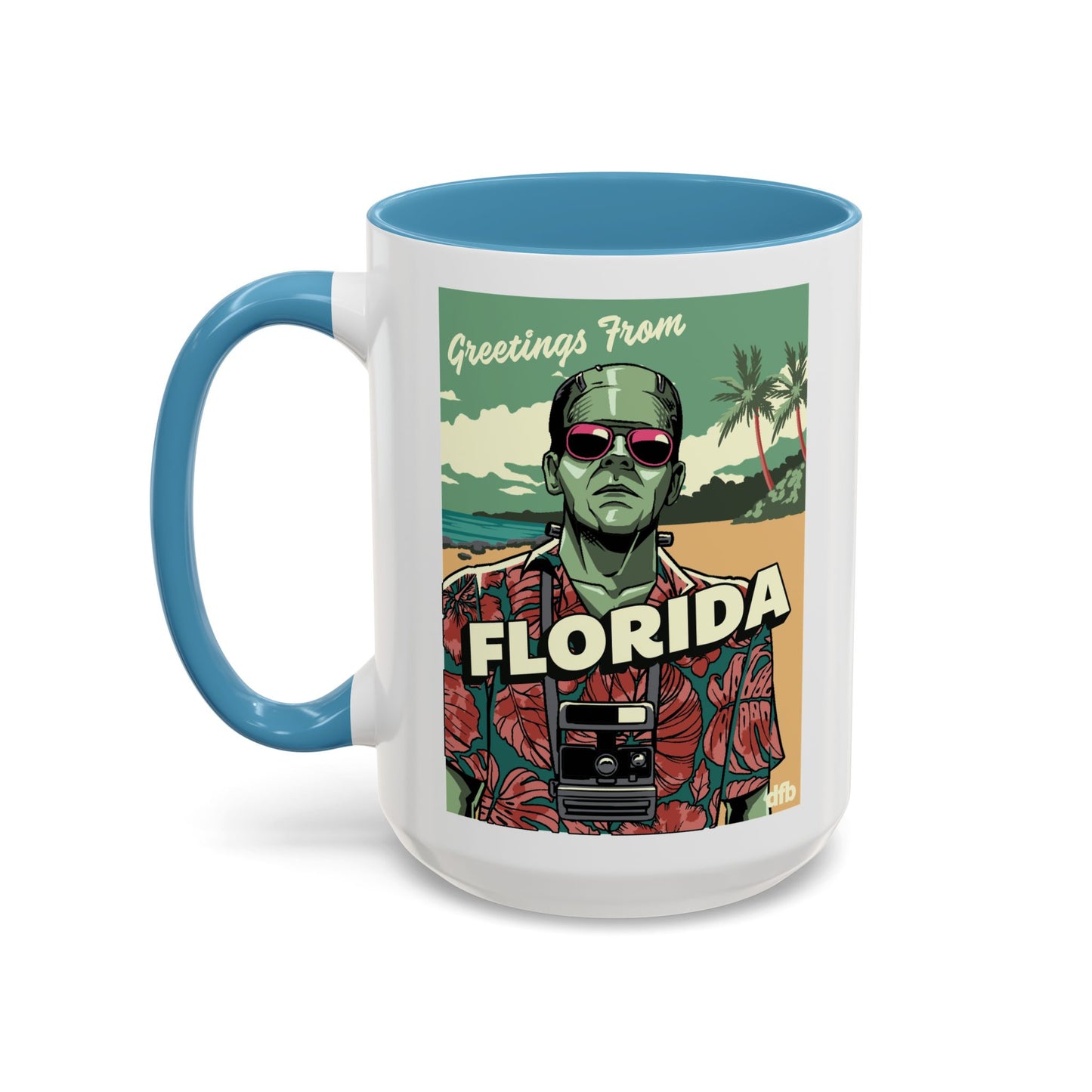 Monsters on Vacation - Mug, 11oz and 15oz
