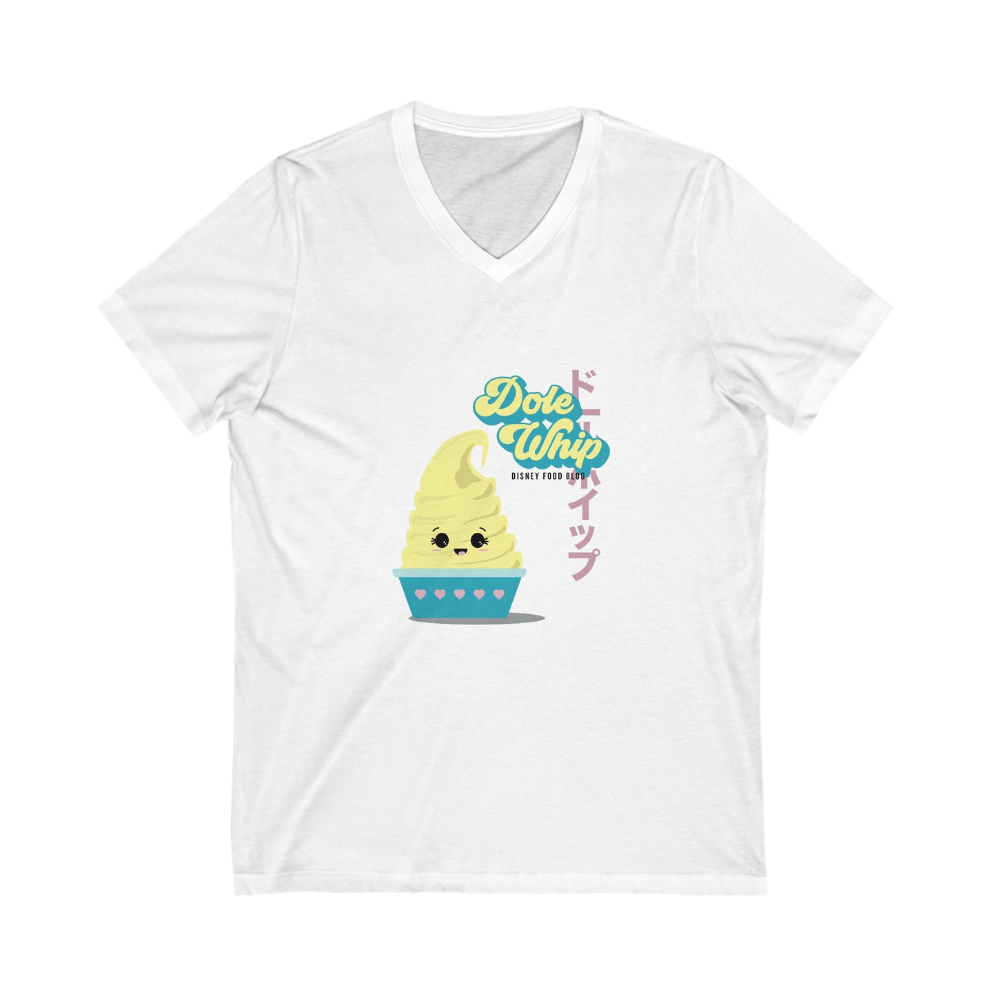 Pineapple Whip Unisex Jersey Short Sleeve V-Neck Tee