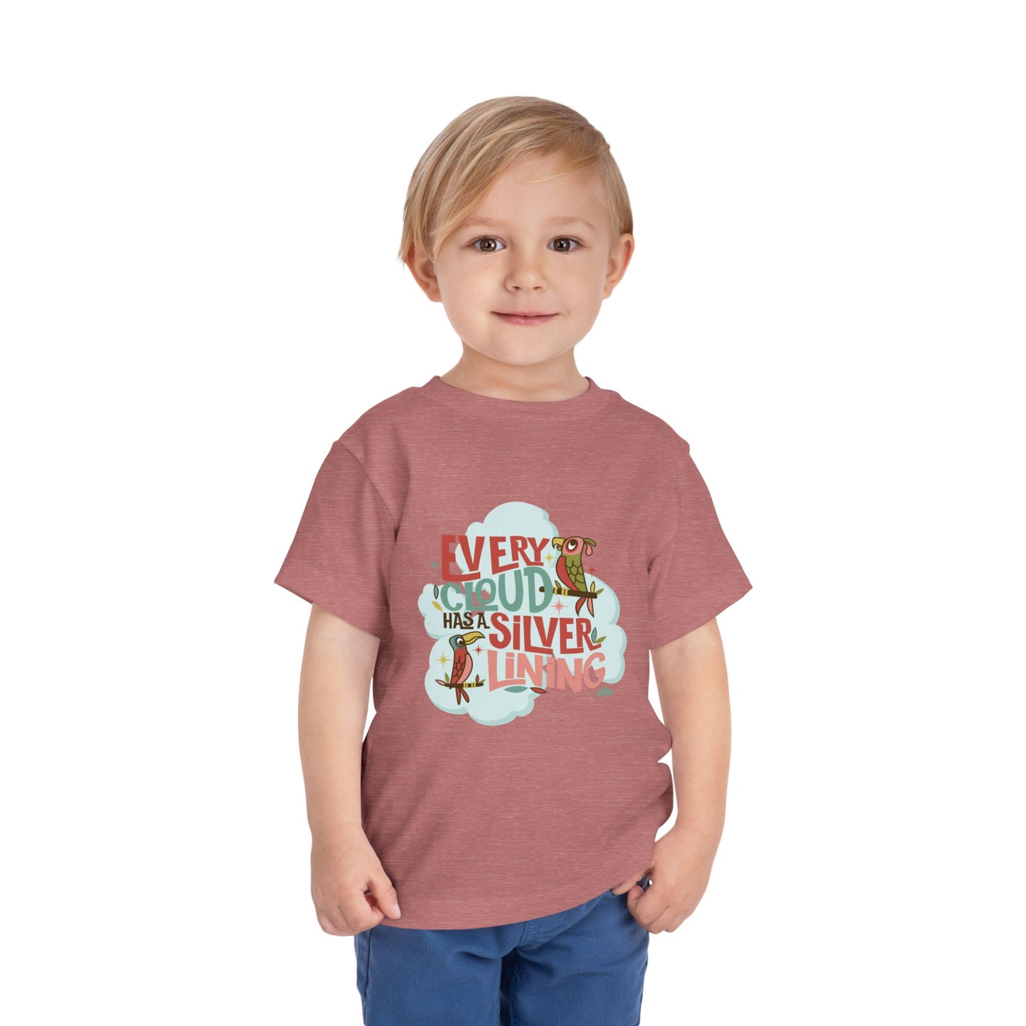 Every Cloud Has a Silver Lining - Toddler Tshirt