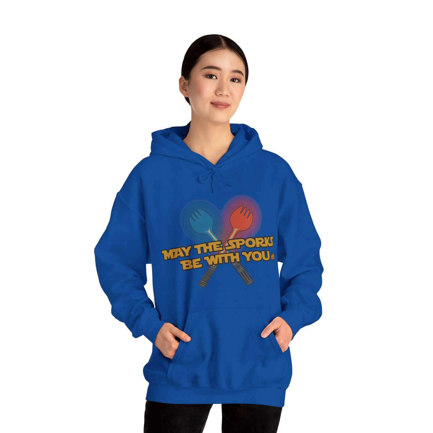 May the Sporks Be With You - Adult Hoodie Sweatshirt