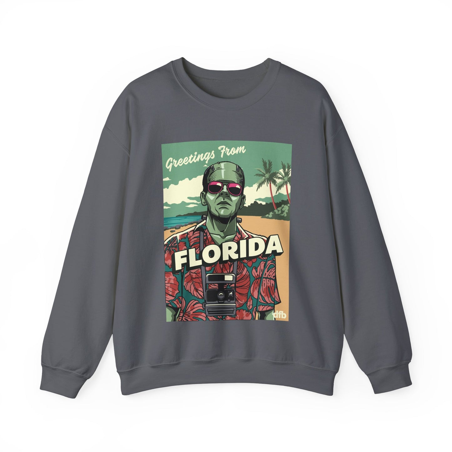 Monsters on Vacation - Adult Sweatshirt