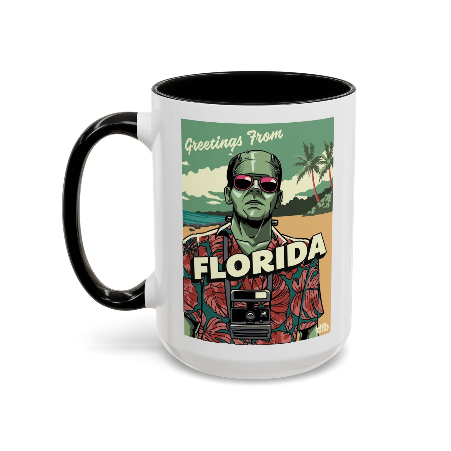 Monsters on Vacation - Mug, 11oz and 15oz