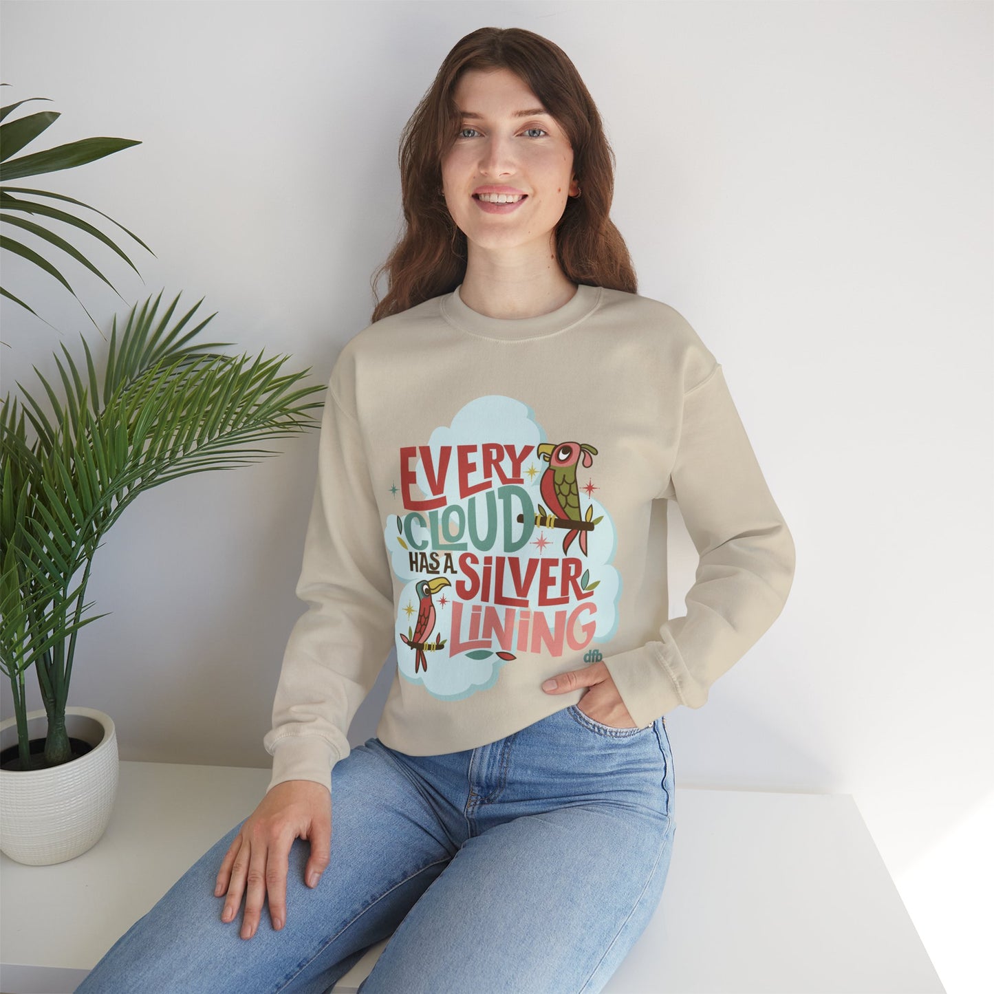 Every Cloud Has a Silver Lining - Adult Sweatshirt