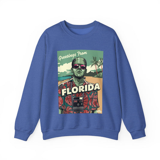 Monsters on Vacation - Adult Sweatshirt