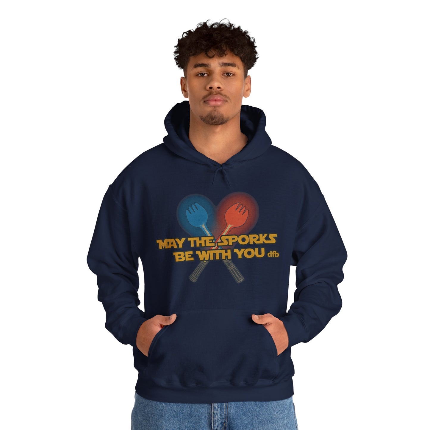 May the Sporks Be With You - Adult Hoodie Sweatshirt