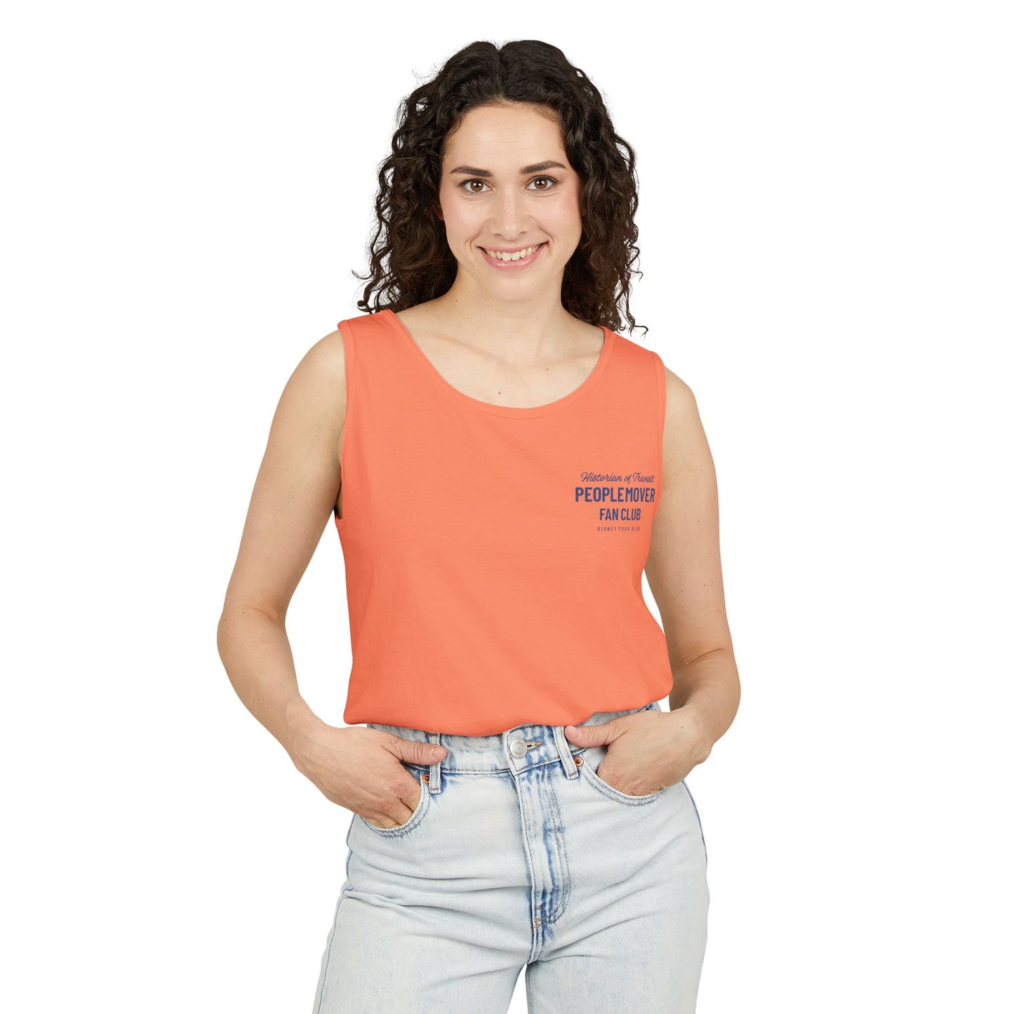 Peoplemover Fan Club - Unisex Garment-Dyed Tank Top