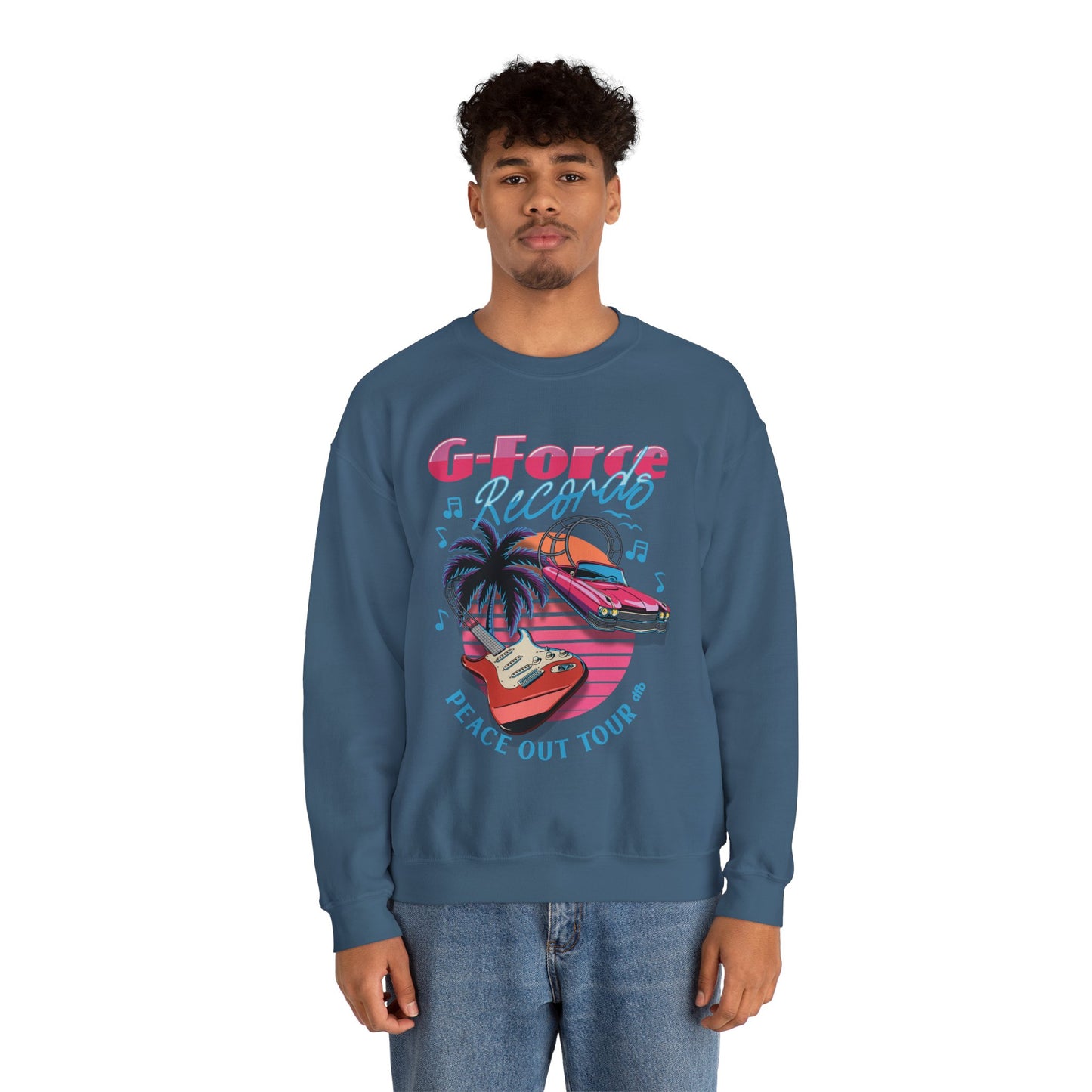 Peace Out Tour - Adult Crewneck Sweatshirt