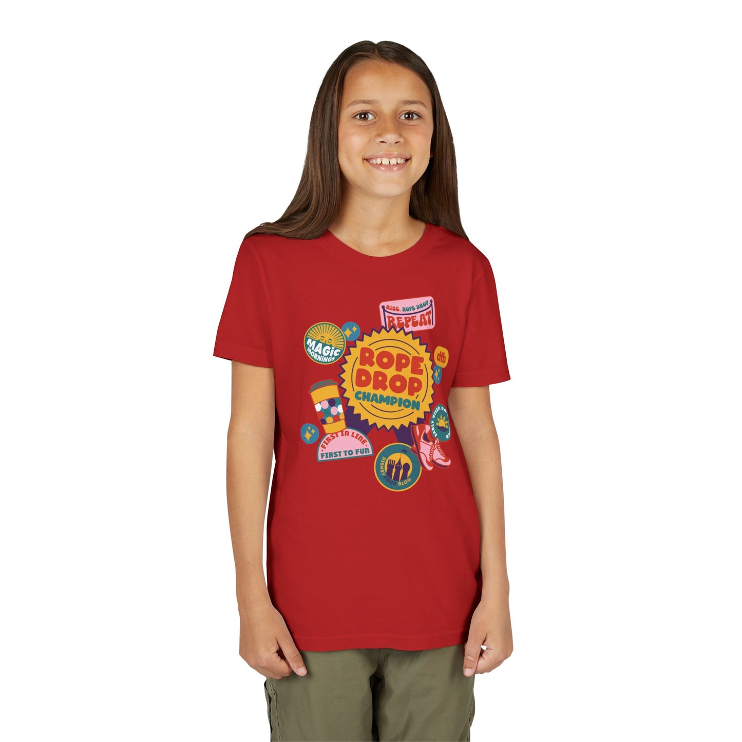 Rope Drop Champion - Kid's Short Sleeve Tee Shirt