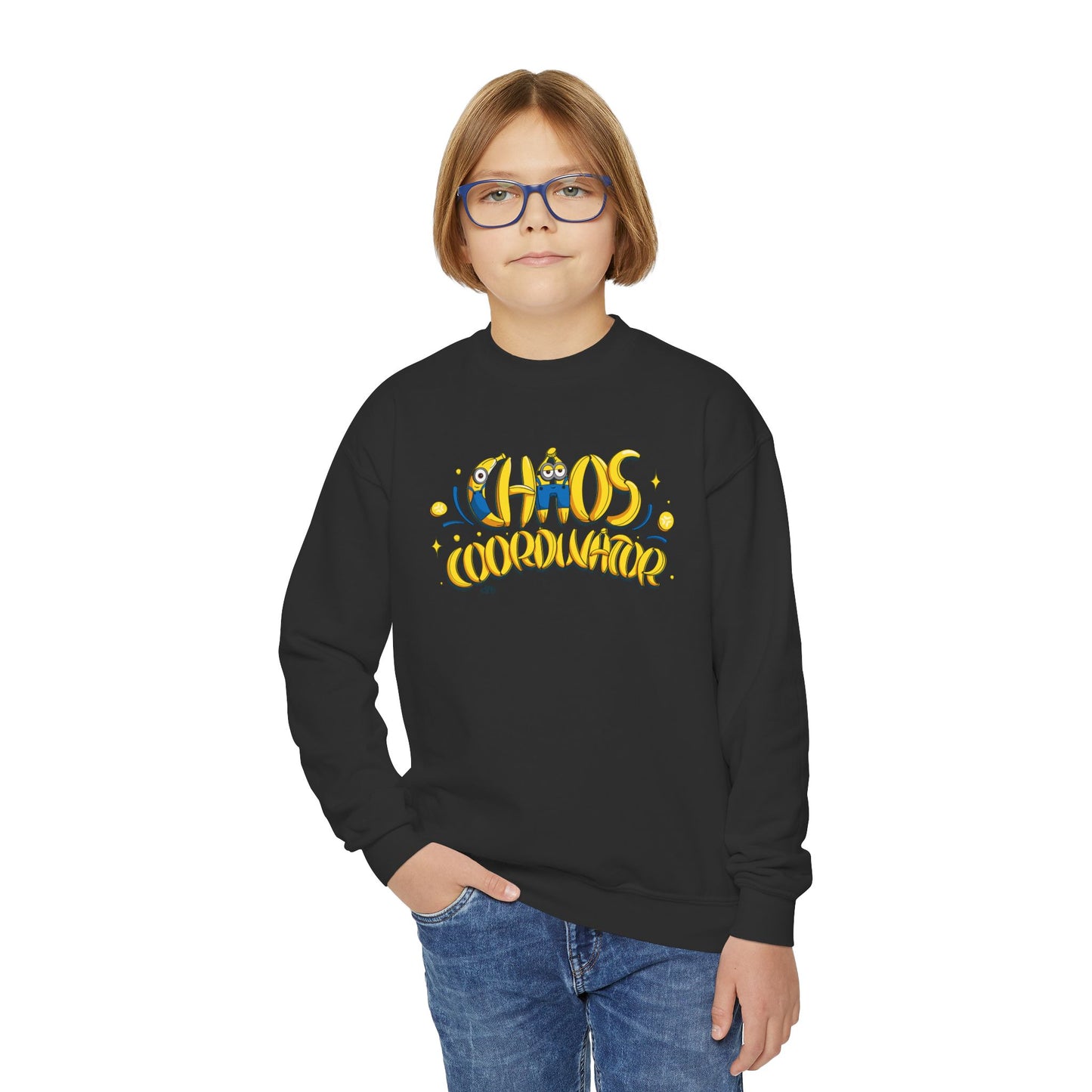 Chaos Coordinator - Youth Crewneck Sweatshirt