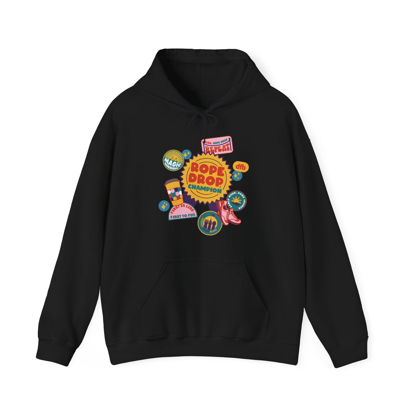 Rope Drop Champion - Adult Hoodie Sweatshirt