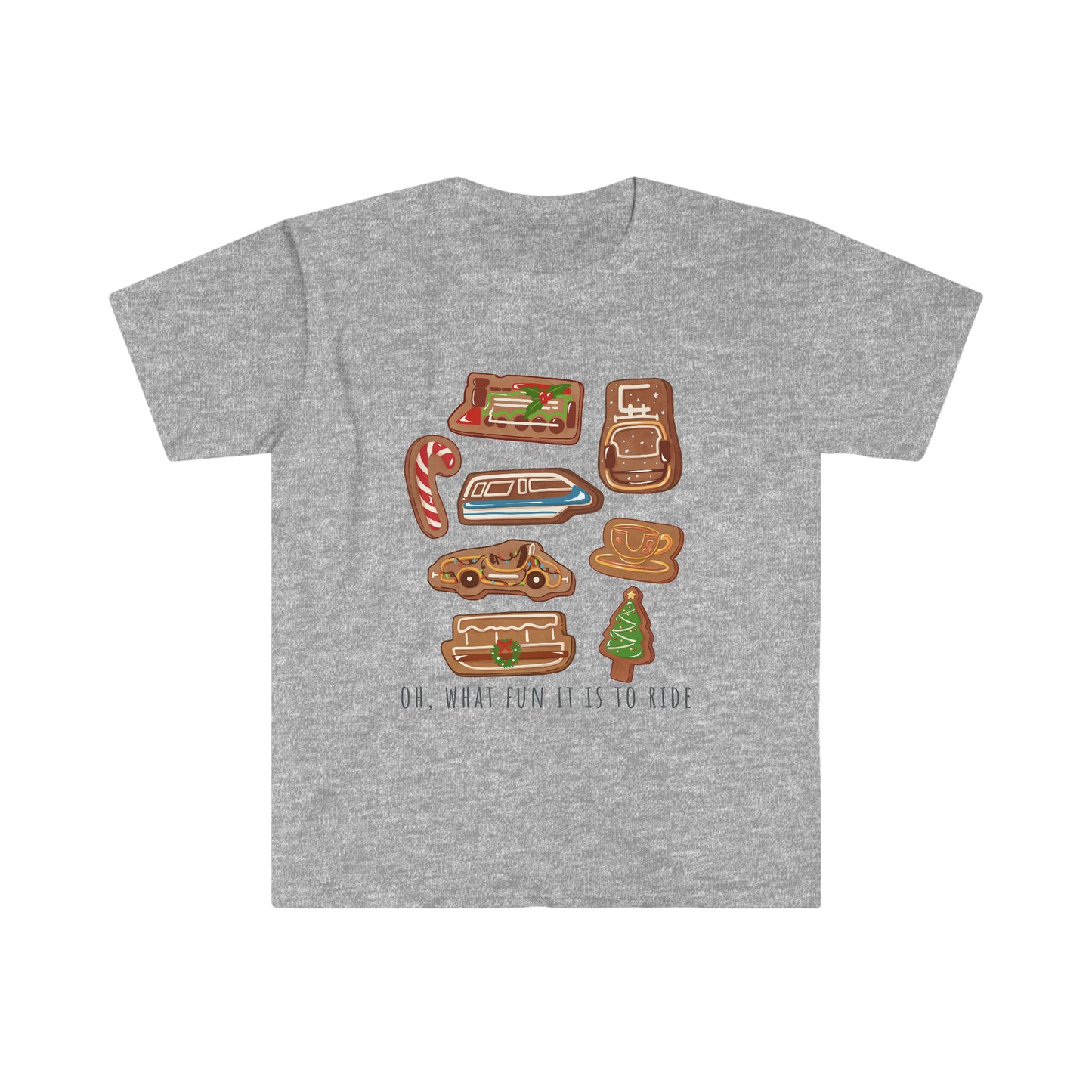 Oh What Fun it is to Ride - Adult Unisex TShirt