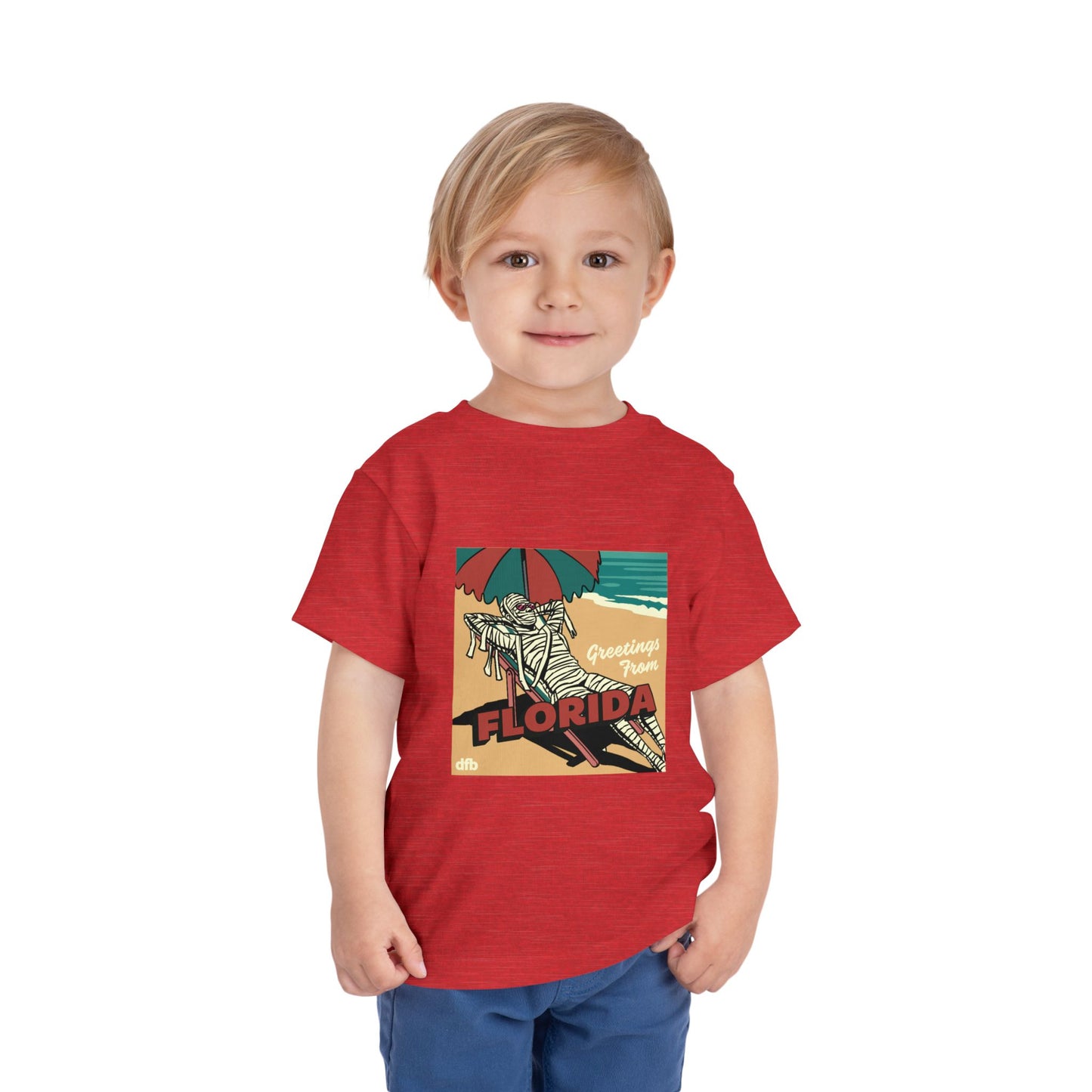 Monsters on Vacation - Toddler Tshirt