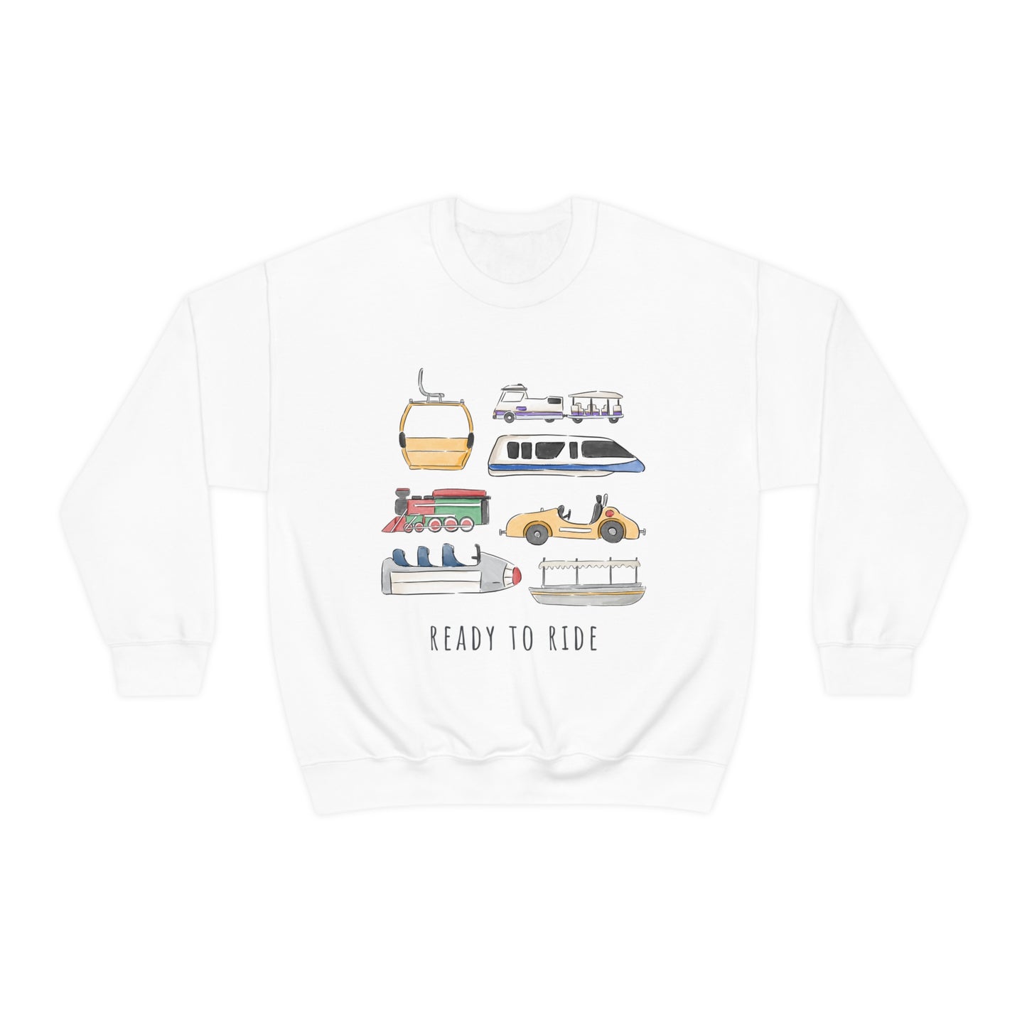 Ready to Ride - Unisex Crewneck Sweatshirt