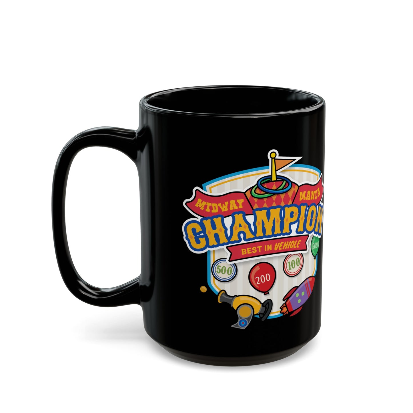 Midway Mania Champion - Black Mug