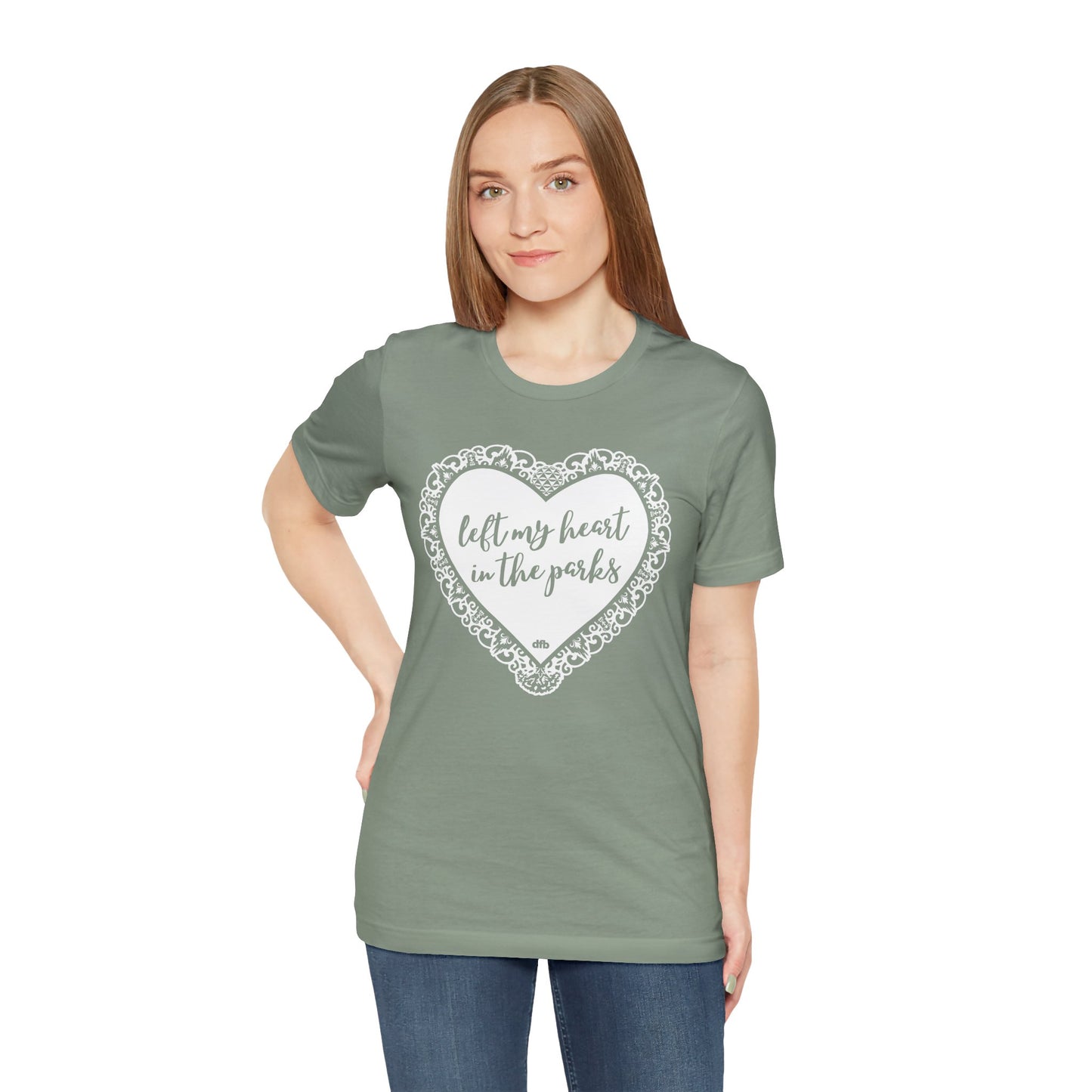 Left My Heart in the Parks - Adult Tee Shirt