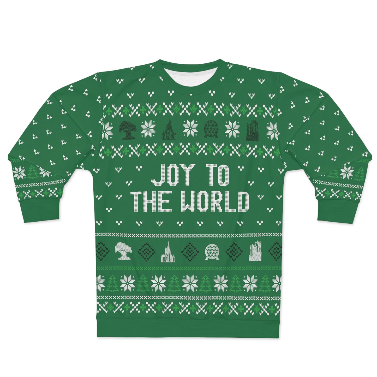 Joy to the World Ugly Christmas Sweater | Adult Unisex Sweatshirt