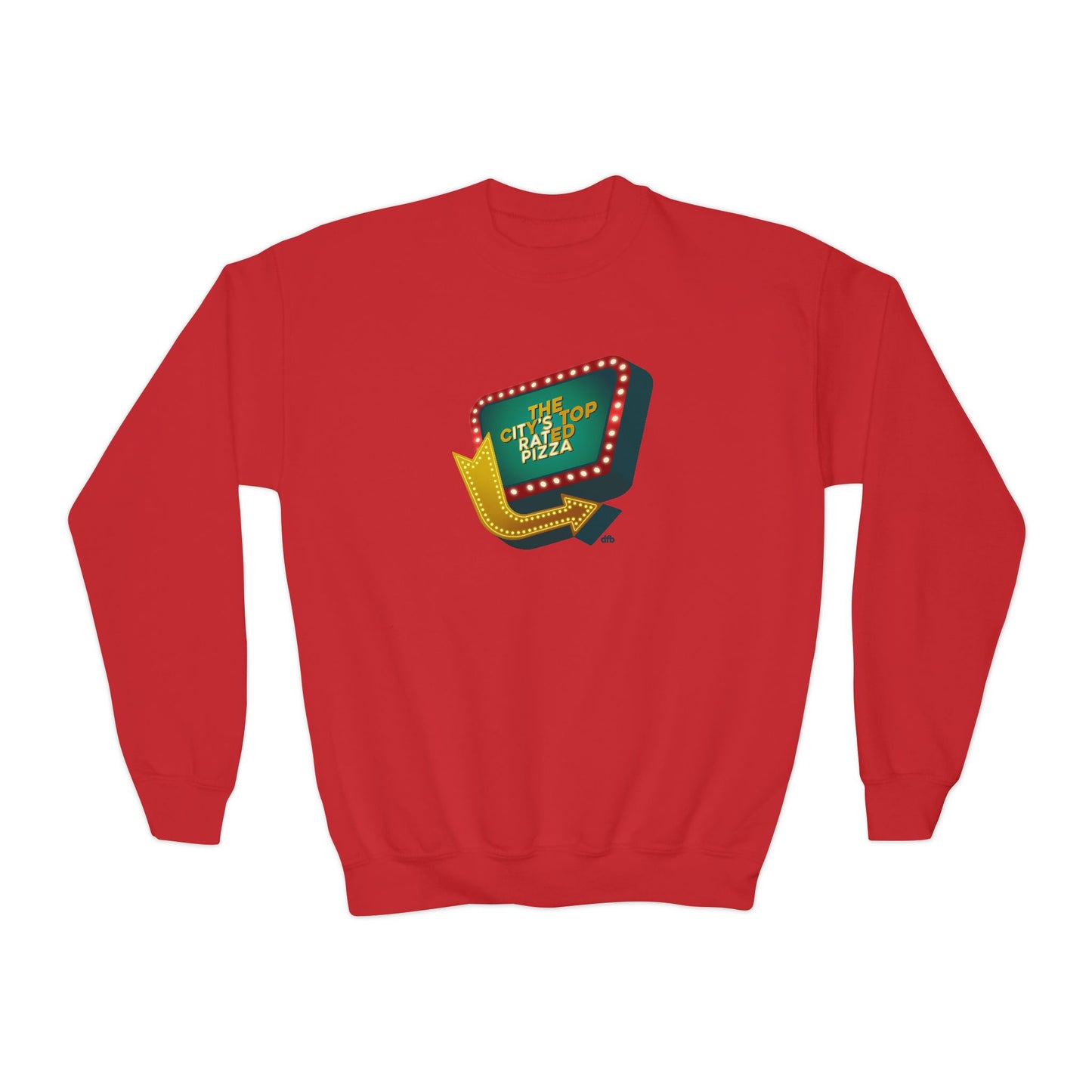 It's Rat Pizza - Youth Crewneck Sweatshirt