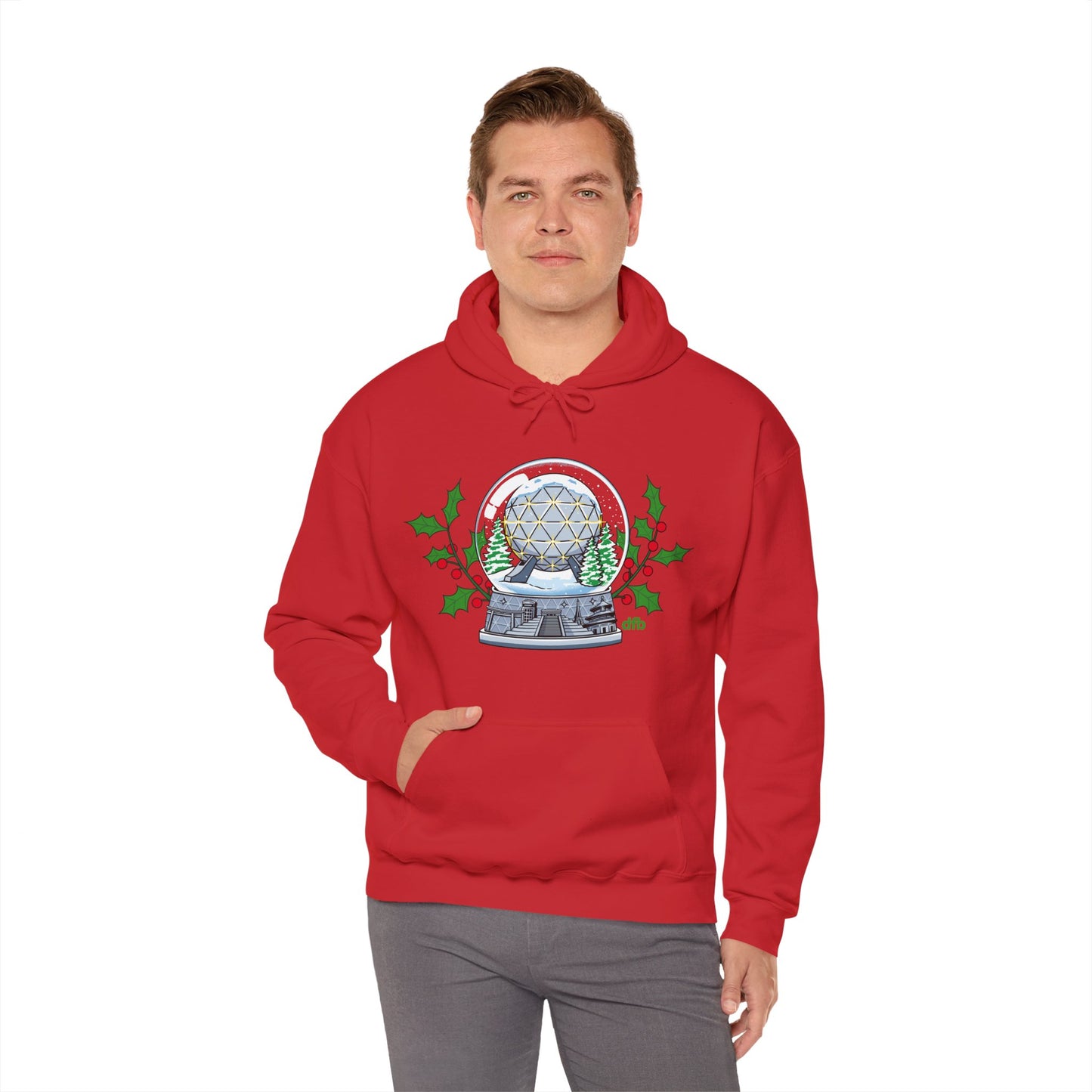 EPCOT Snowglobes - Adult Hoodie Sweatshirt