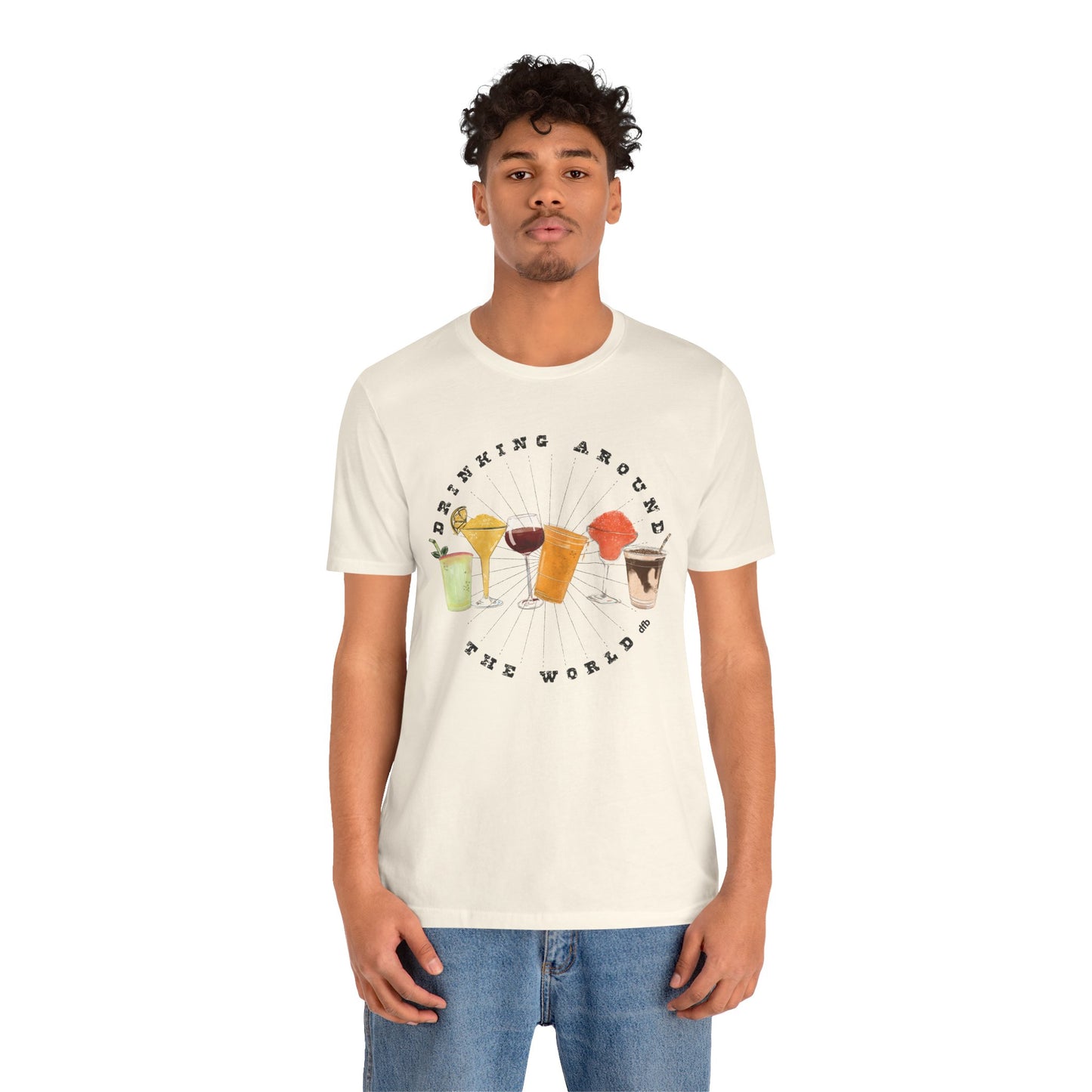 Drinking Around the World - Adult Tee Shirt