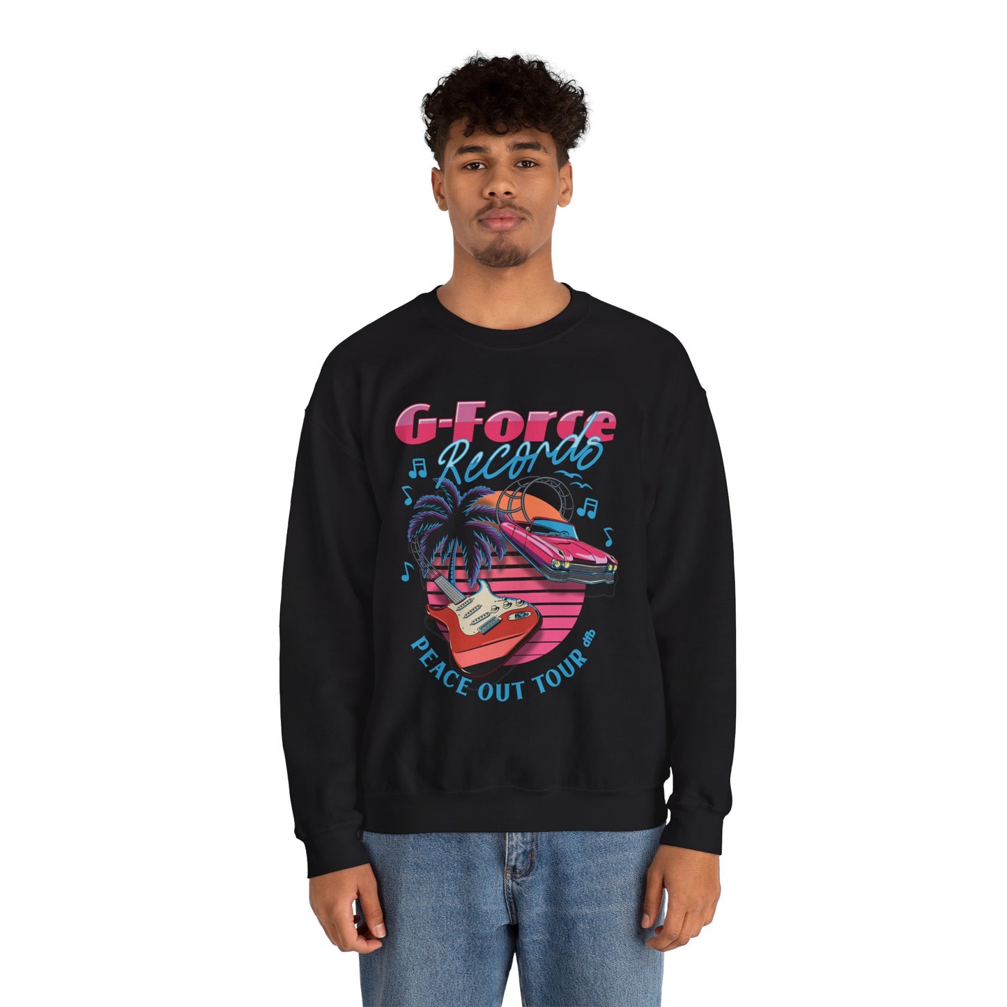 Peace Out Tour - Adult Crewneck Sweatshirt