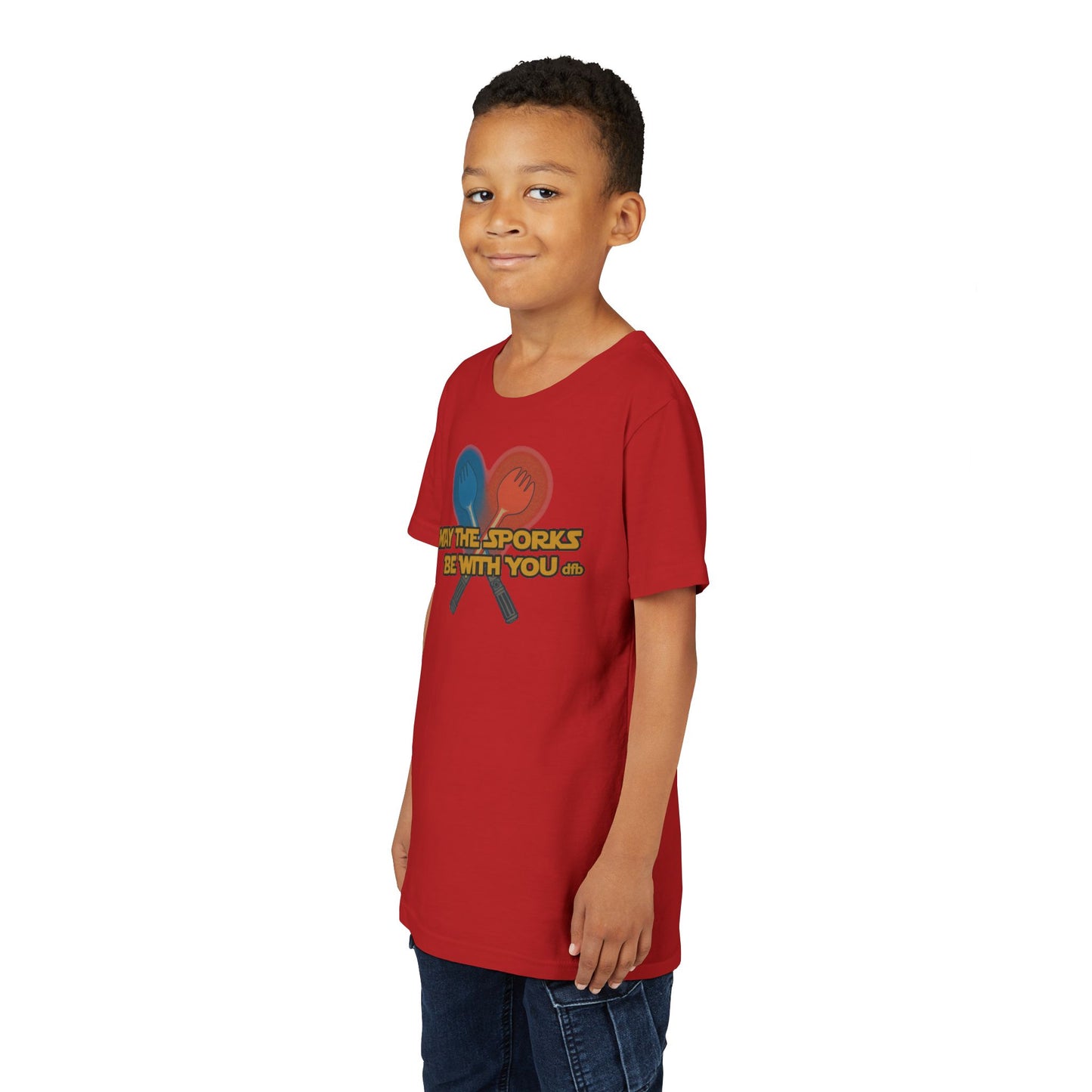 May the Sporks Be With You - Kid's Short Sleeve Tee Shirt