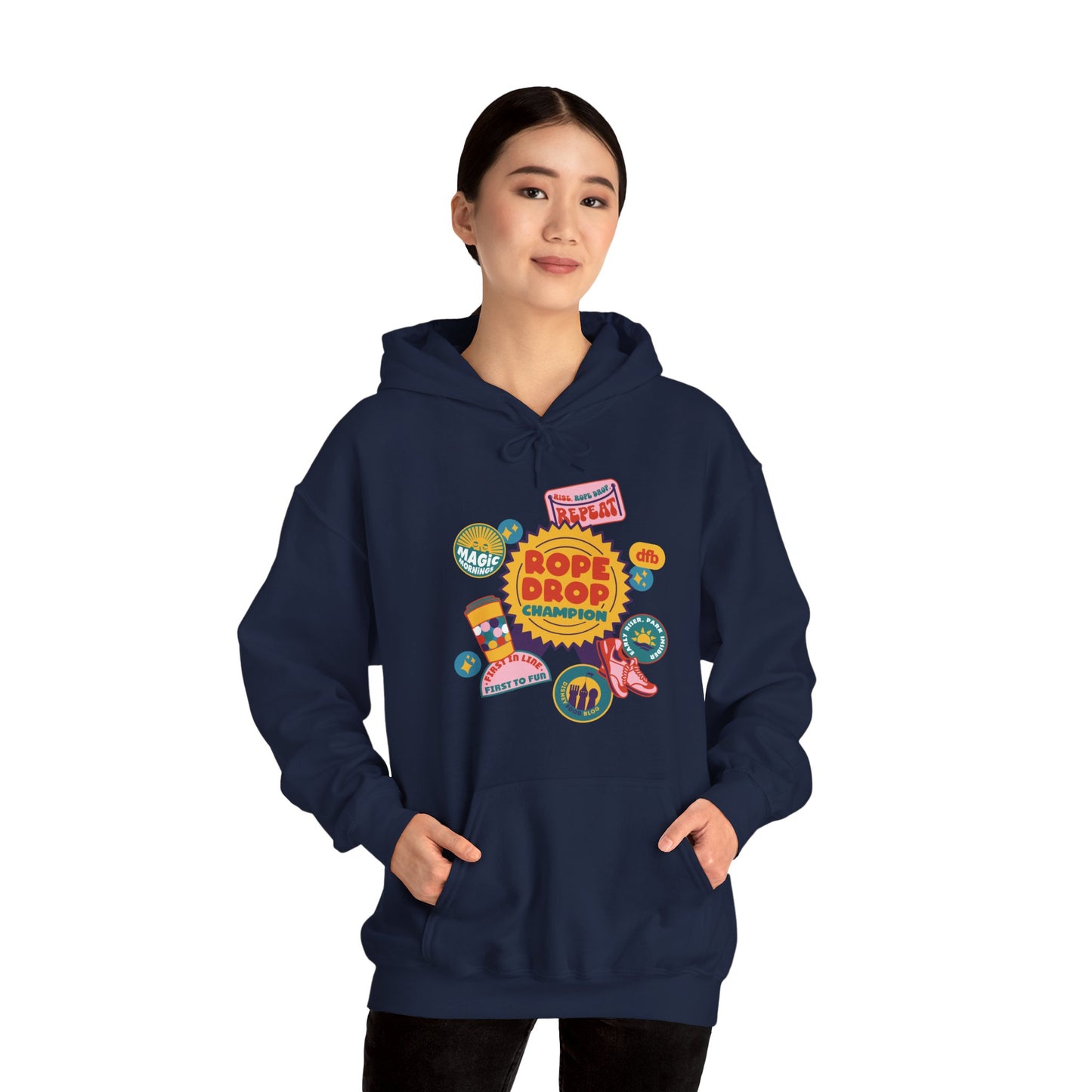 Rope Drop Champion - Adult Hoodie Sweatshirt